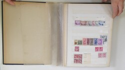 Belgien 1852/1959 ca., gestempelte bzw. ungebrauchte Sammlung in vier ...