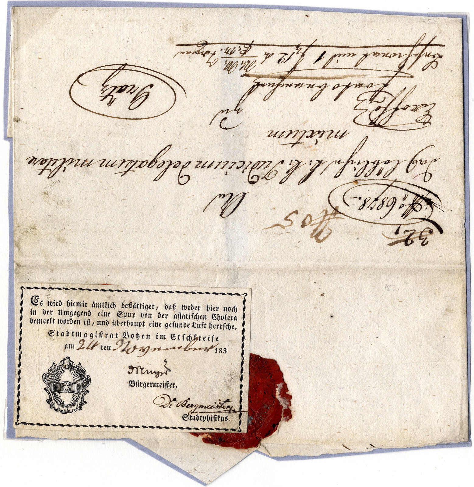 Lot 104 - europe Austria Cancellations Tyrol -  Viennafil Auktionen 97th Public Auction Golden Heritage: Austrian Rarities & European Treasures Auction