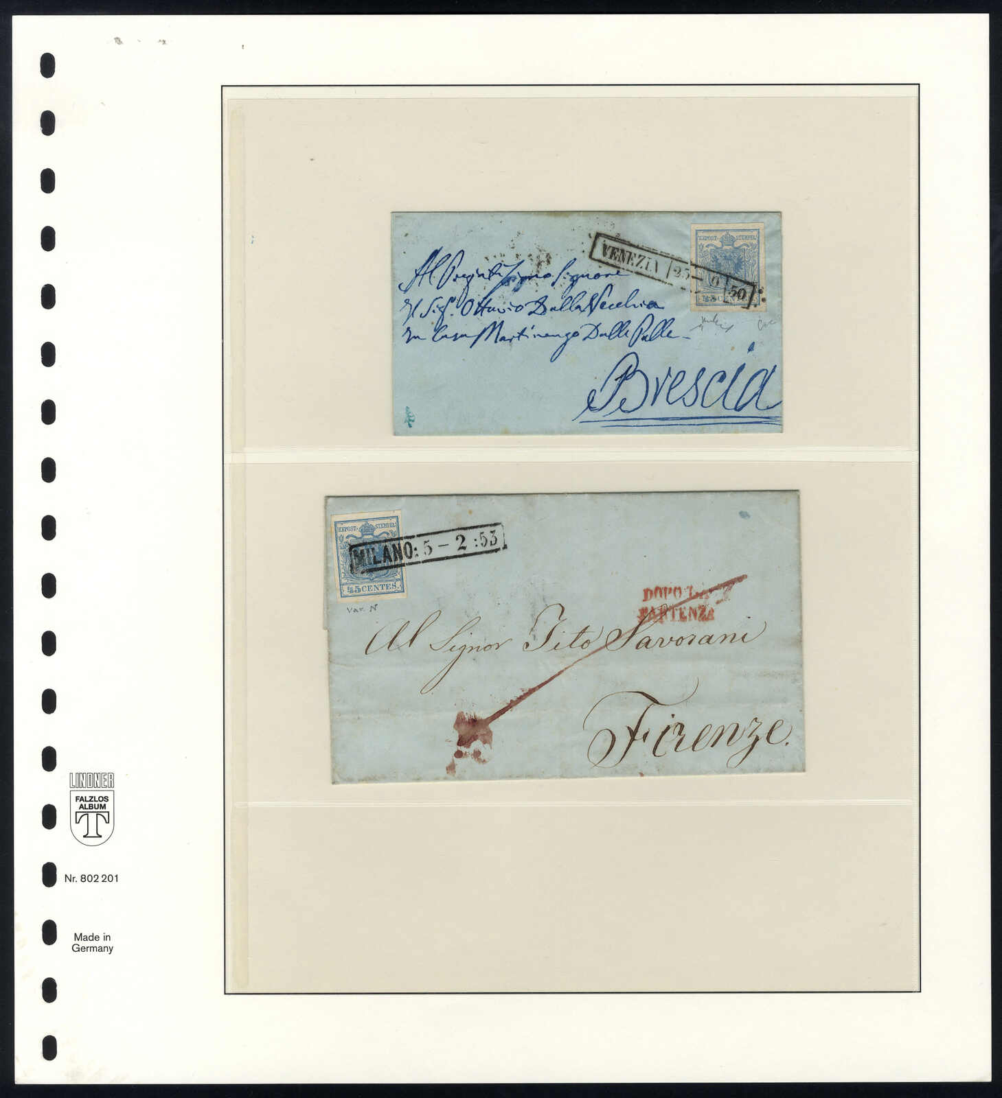 Lot 1092 - europe lombardy venetia -  Viennafil Auktionen 97th Public Auction Golden Heritage: Austrian Rarities & European Treasures Auction