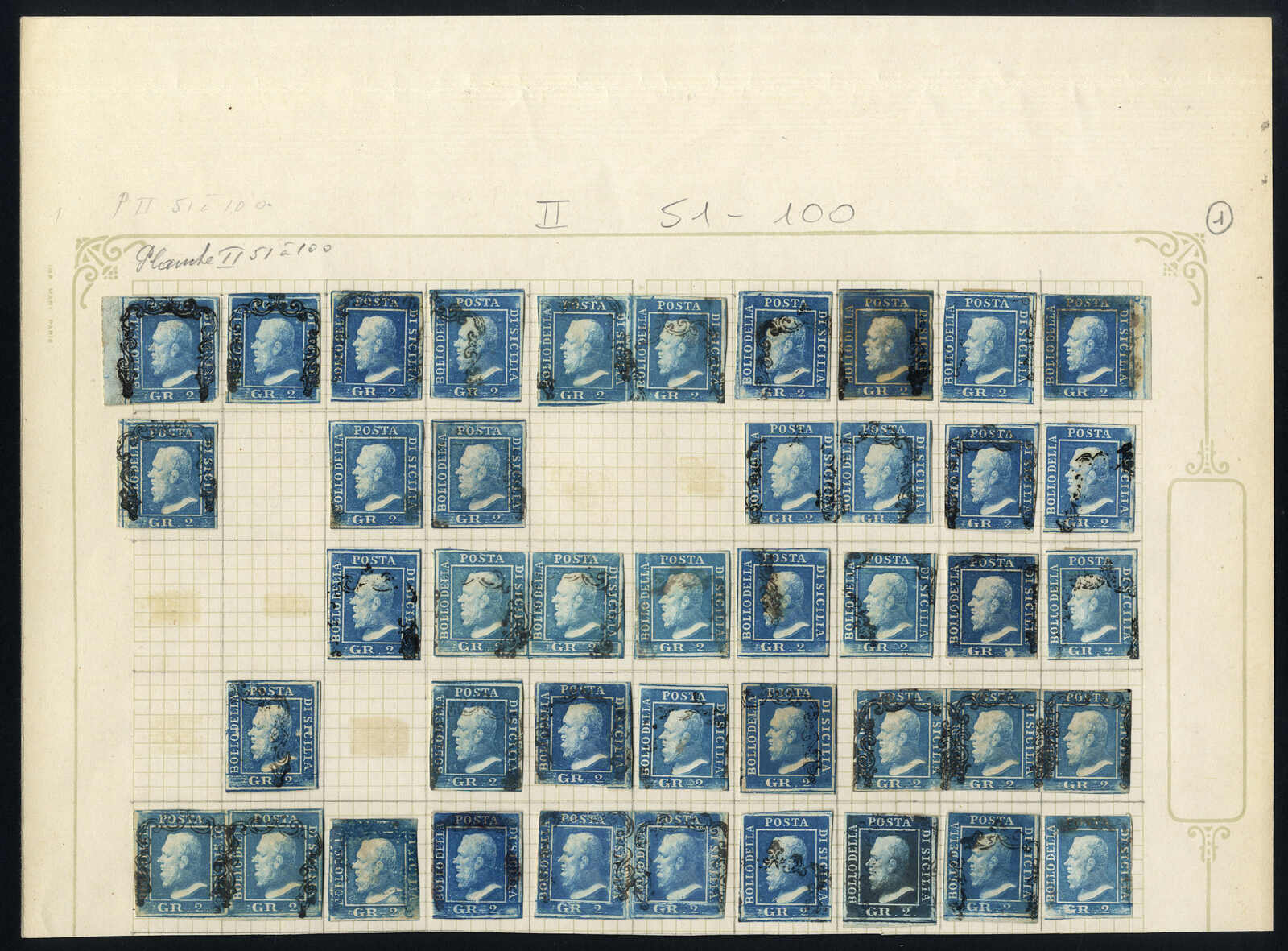 Lot 1308 - europe sicily -  Viennafil Auktionen 97th Public Auction Golden Heritage: Austrian Rarities & European Treasures Auction