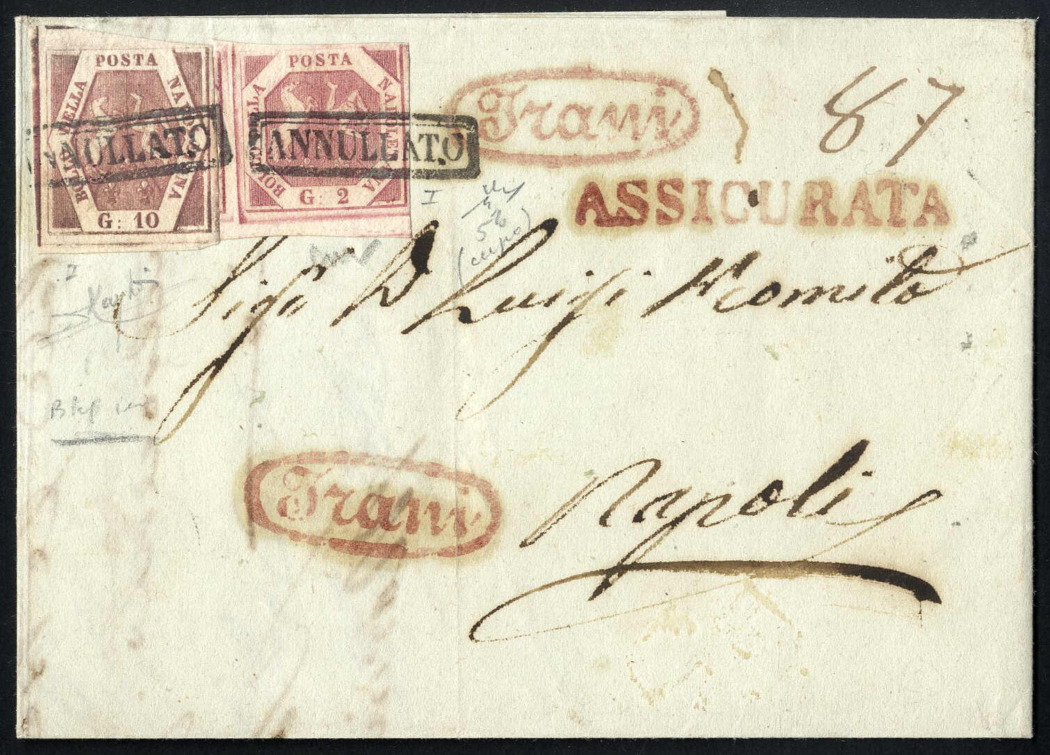 Lot 1183 - europe early states naples -  Viennafil Auktionen 97th Public Auction Golden Heritage: Austrian Rarities & European Treasures Auction