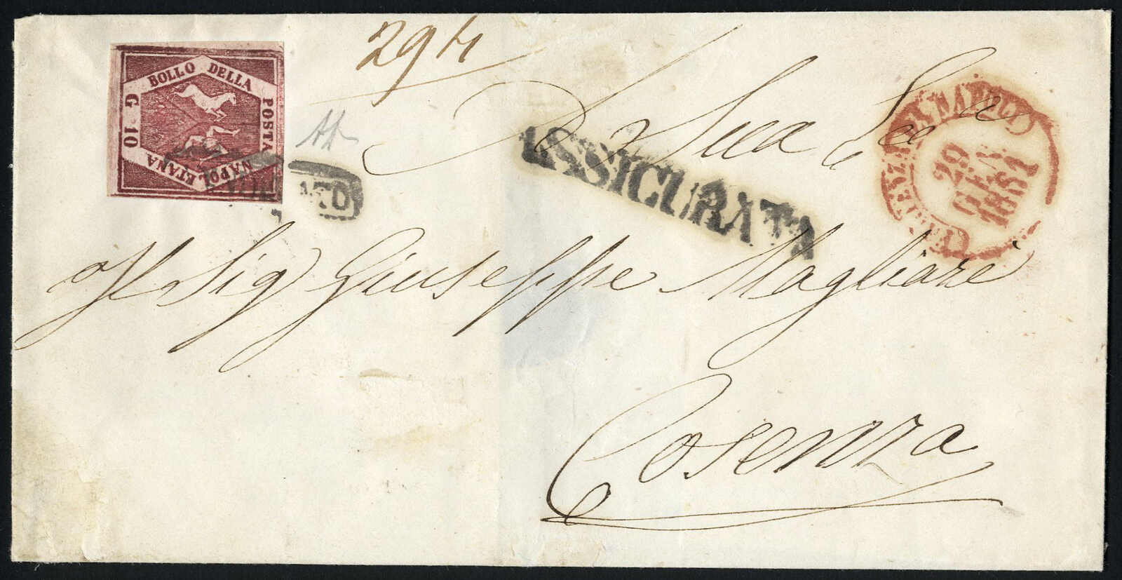 Lot 1185 - europe early states naples -  Viennafil Auktionen 97th Public Auction Golden Heritage: Austrian Rarities & European Treasures Auction