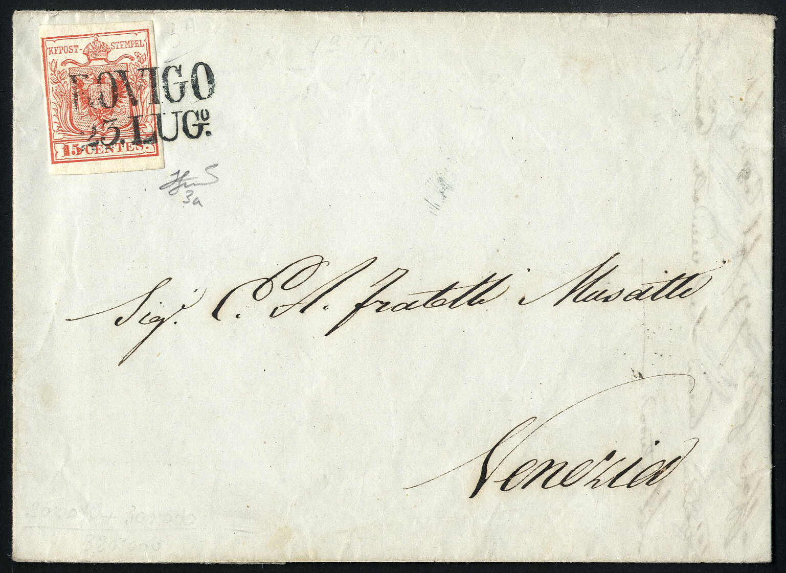 Lot 1154 - europe lombardy venetia -  Viennafil Auktionen 97th Public Auction Golden Heritage: Austrian Rarities & European Treasures Auction