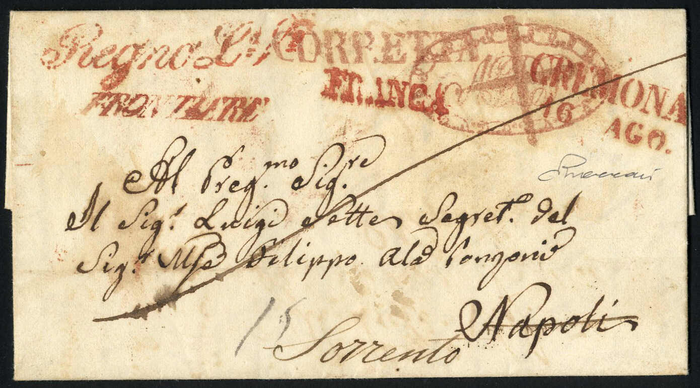 Lot 1003 - europe lombardy venetia -  Viennafil Auktionen 97th Public Auction Golden Heritage: Austrian Rarities & European Treasures Auction