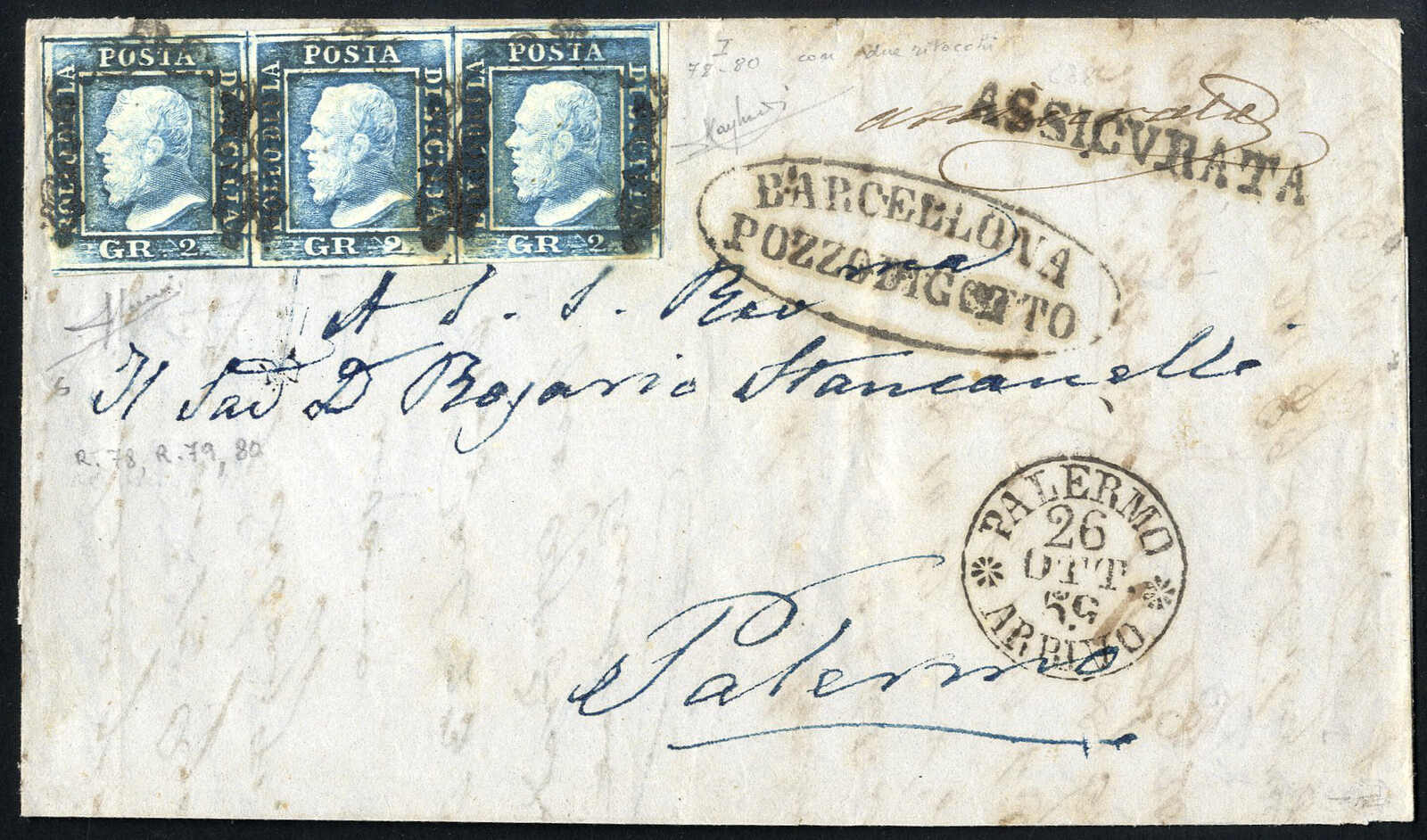 Lot 1305 - europe sicily -  Viennafil Auktionen 97th Public Auction Golden Heritage: Austrian Rarities & European Treasures Auction