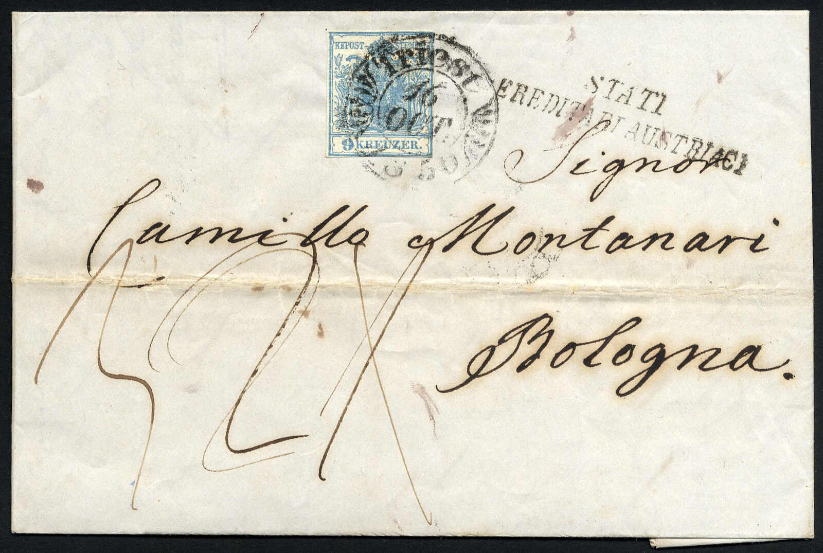 Lot 204 - europe austria issue 1850 - Viennafil Auktionen 97th Public Auction Golden Heritage: Austrian Rarities & European Treasures Auction Lot 204 - europe austria issue 1850 - Viennafil Auktionen 97th Public Auction Golden Heritage: Austrian Rarities & European Treasures Auction