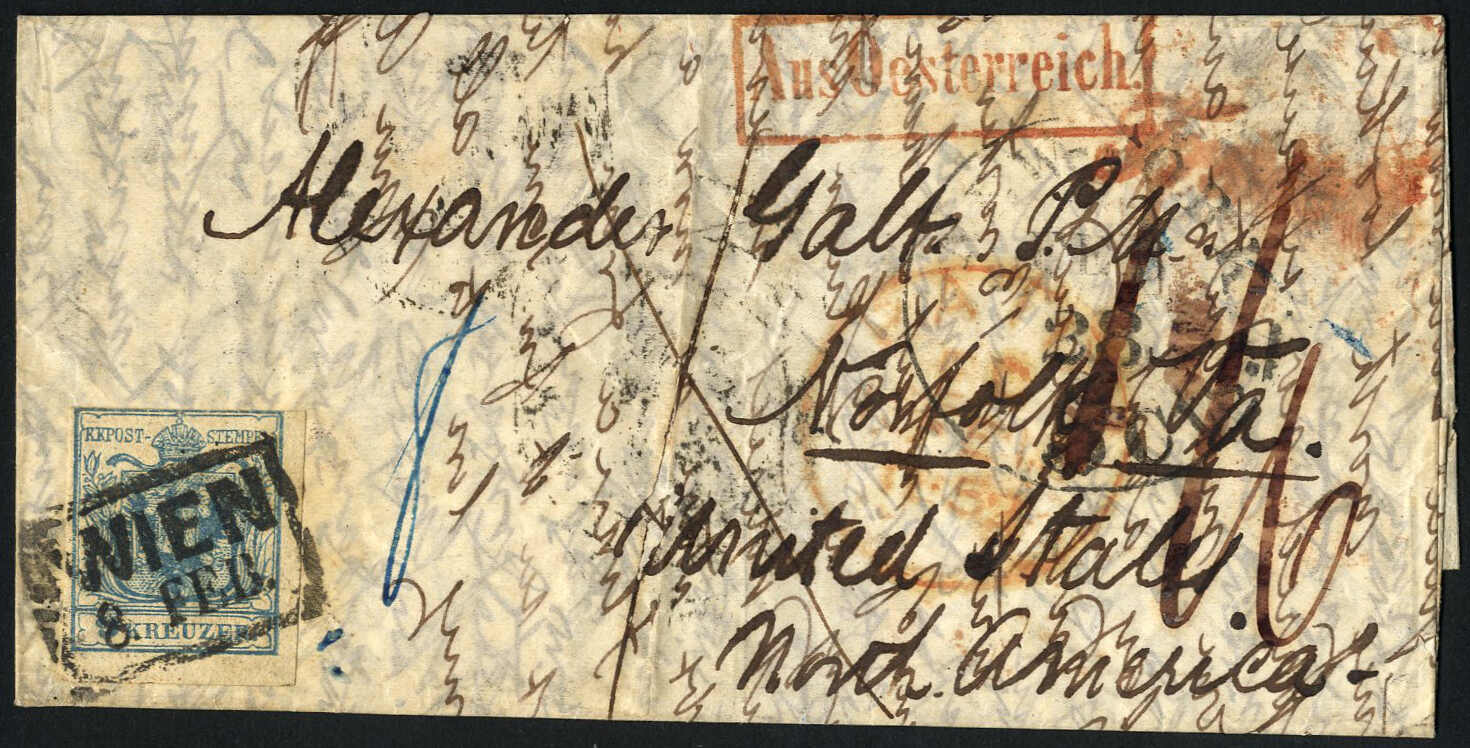 Lot 213 - europe austria issue 1850 - Viennafil Auktionen 97th Public Auction Golden Heritage: Austrian Rarities & European Treasures Auction Lot 213 - europe austria issue 1850 - Viennafil Auktionen 97th Public Auction Golden Heritage: Austrian Rarities & European Treasures Auction