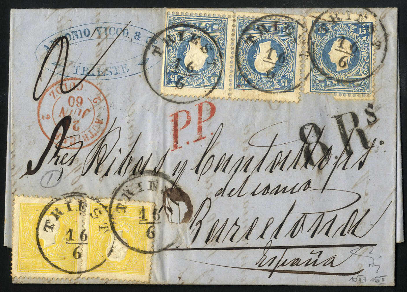 Lot 250 - europe Austria 1858 Issue - Viennafil Auktionen 97th Public Auction Golden Heritage: Austrian Rarities & European Treasures Auction Lot 250 - europe Austria 1858 Issue - Viennafil Auktionen 97th Public Auction Golden Heritage: Austrian Rarities & European Treasures Auction