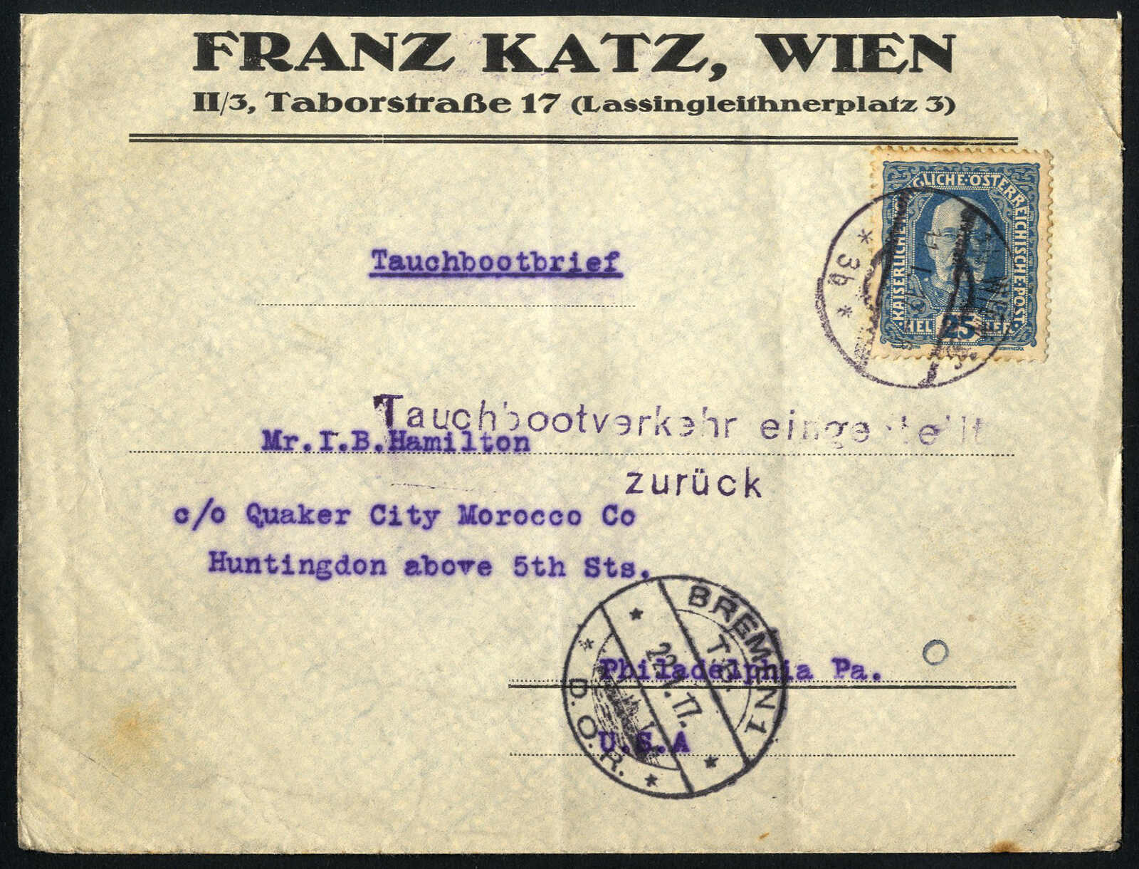 Lot 510 - europe Austria Navy and Ship Mail -  Viennafil Auktionen 97th Public Auction Golden Heritage: Austrian Rarities & European Treasures Auction