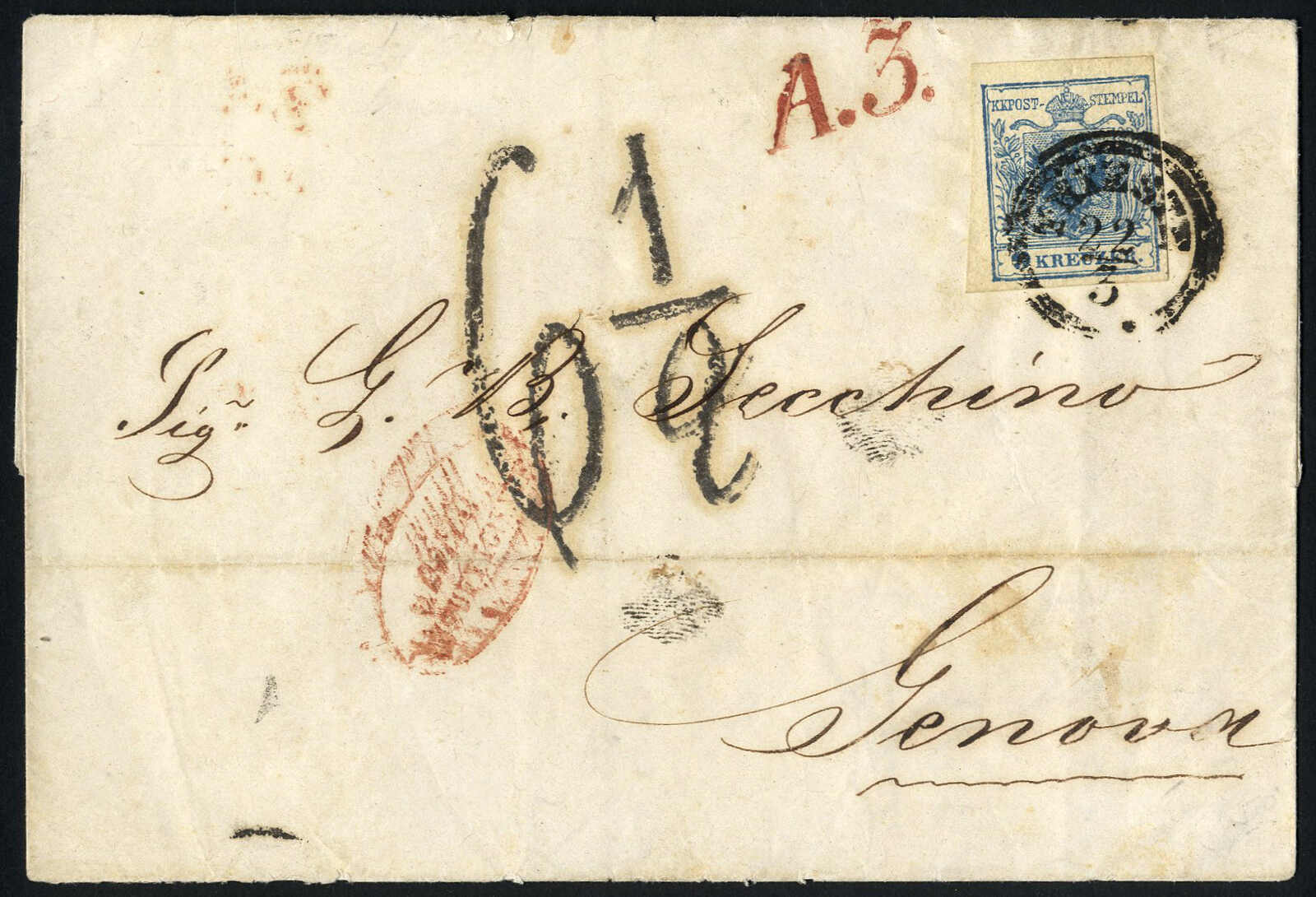 Lot 226 - europe austria issue 1850 - Viennafil Auktionen 97th Public Auction Golden Heritage: Austrian Rarities & European Treasures Auction Lot 226 - europe austria issue 1850 - Viennafil Auktionen 97th Public Auction Golden Heritage: Austrian Rarities & European Treasures Auction