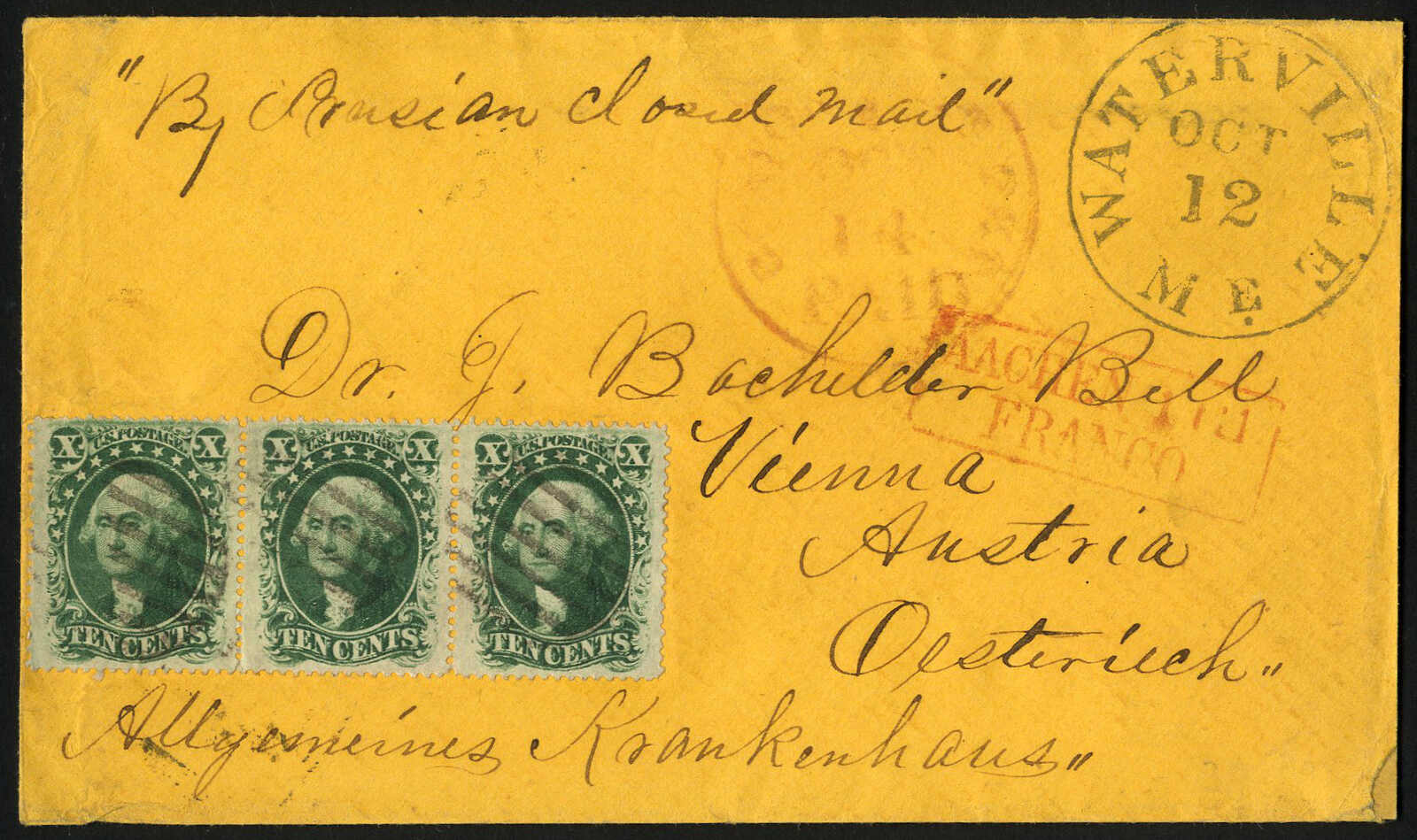 Lot 864 - other countries united states -  Viennafil Auktionen 97th Public Auction Golden Heritage: Austrian Rarities & European Treasures Auction