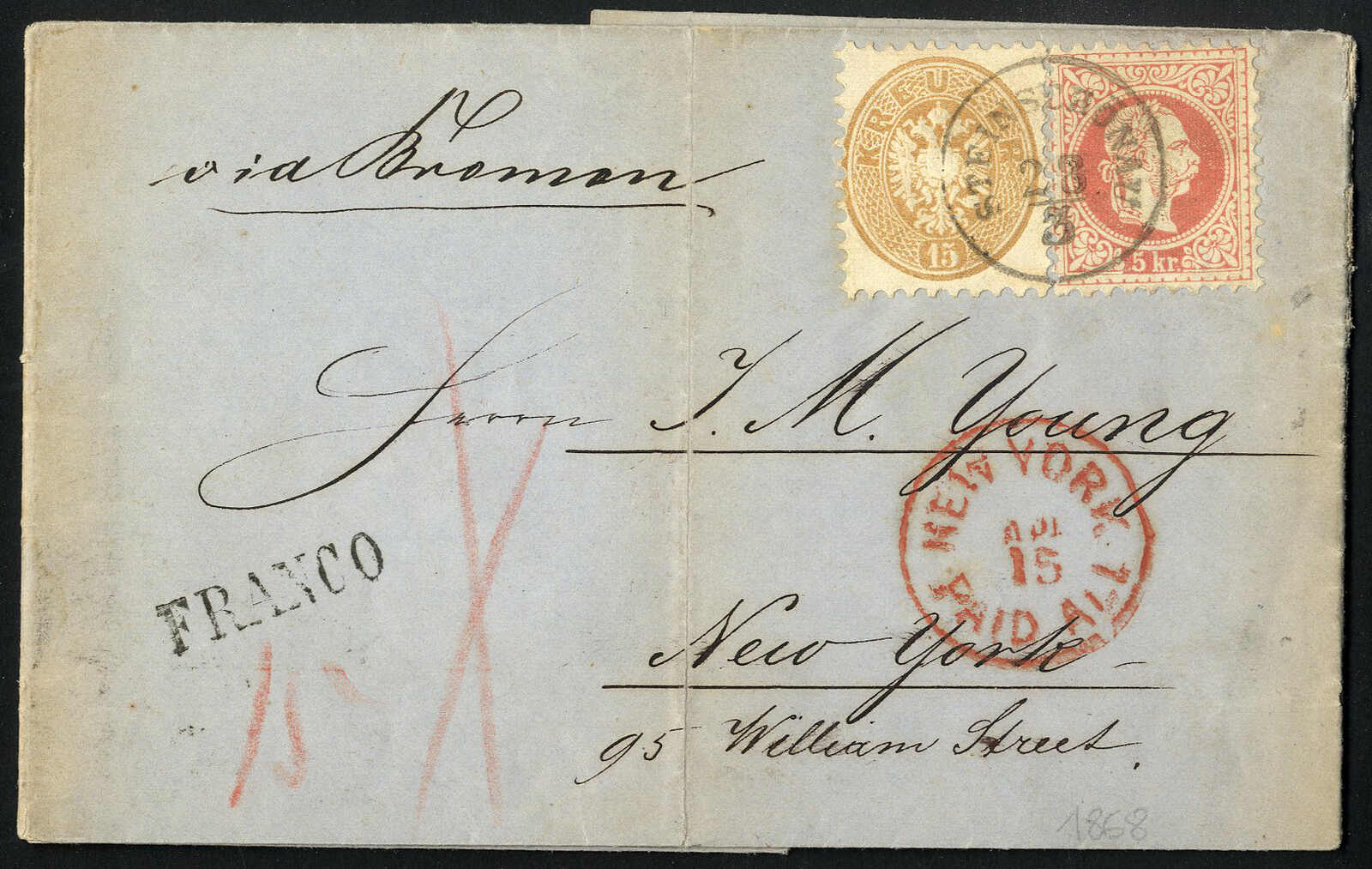 Lot 350 - europe Austria 1863/64 Issue - Viennafil Auktionen 97th Public Auction Golden Heritage: Austrian Rarities & European Treasures Auction Lot 350 - europe Austria 1863/64 Issue - Viennafil Auktionen 97th Public Auction Golden Heritage: Austrian Rarities & European Treasures Auction