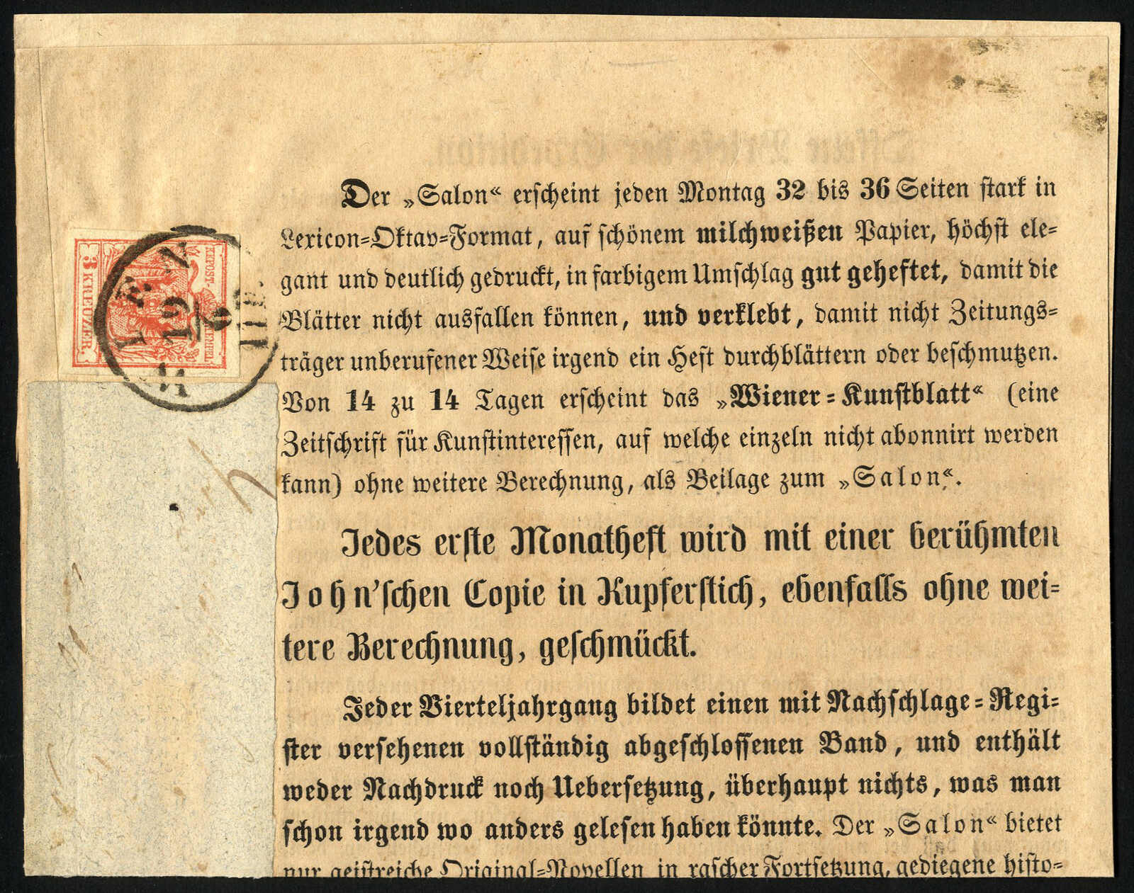 Lot 188 - europe austria issue 1850 - Viennafil Auktionen 97th Public Auction Golden Heritage: Austrian Rarities & European Treasures Auction Lot 188 - europe austria issue 1850 - Viennafil Auktionen 97th Public Auction Golden Heritage: Austrian Rarities & European Treasures Auction