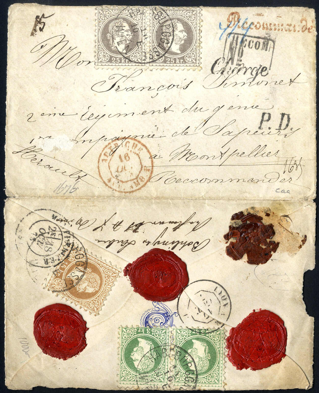 Lot 380 - europe Austria 1867 Issue - Viennafil Auktionen 97th Public Auction Golden Heritage: Austrian Rarities & European Treasures Auction Lot 380 - europe Austria 1867 Issue - Viennafil Auktionen 97th Public Auction Golden Heritage: Austrian Rarities & European Treasures Auction