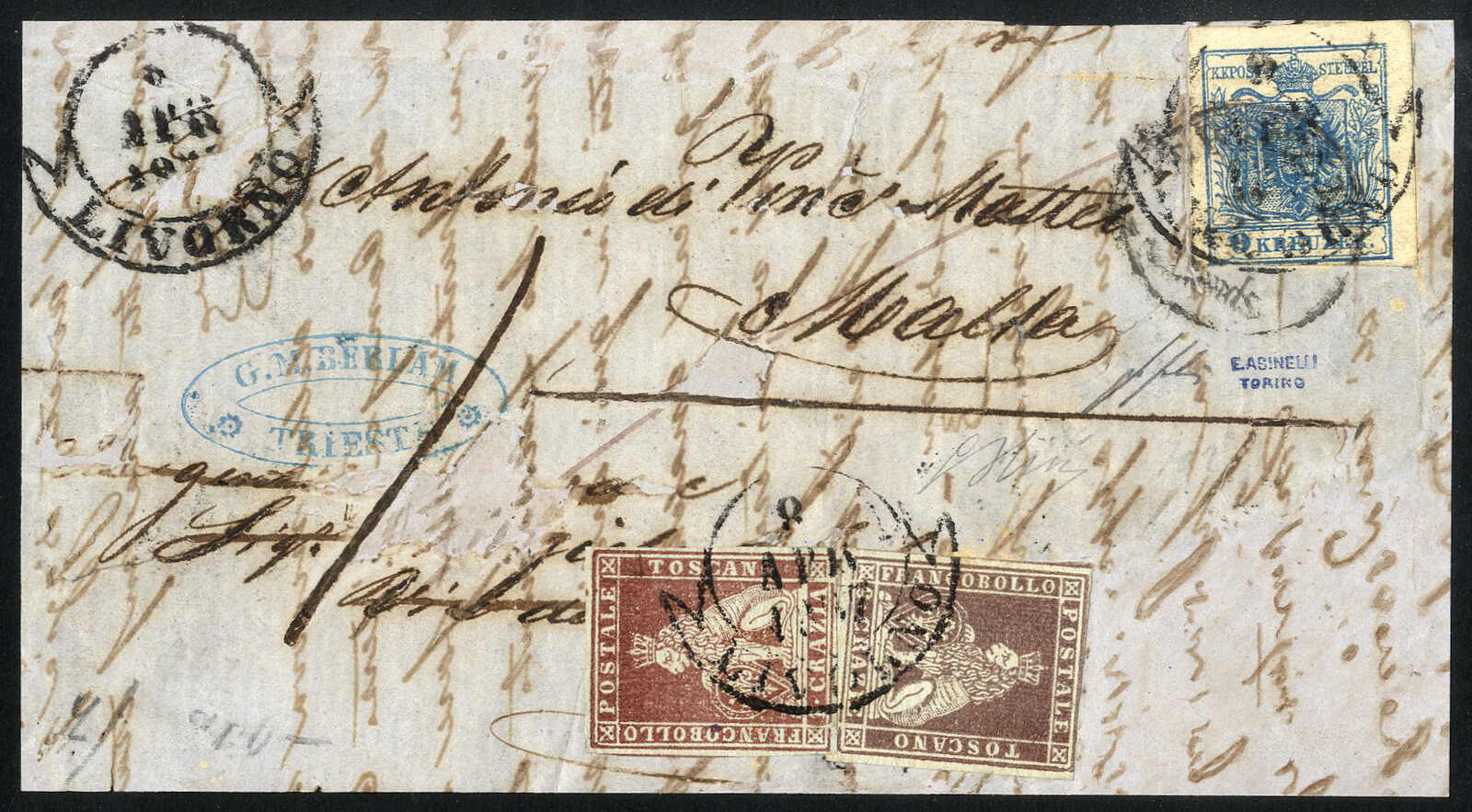 Lot 235 - europe austria issue 1850 - Viennafil Auktionen 97th Public Auction Golden Heritage: Austrian Rarities & European Treasures Auction Lot 235 - europe austria issue 1850 - Viennafil Auktionen 97th Public Auction Golden Heritage: Austrian Rarities & European Treasures Auction