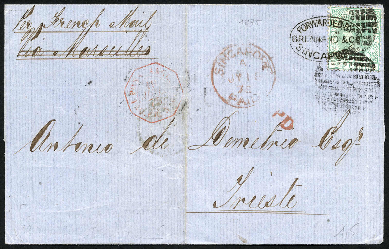 Lot 857 - other countries malaya straits settlements -  Viennafil Auktionen 97th Public Auction Golden Heritage: Austrian Rarities & European Treasures Auction