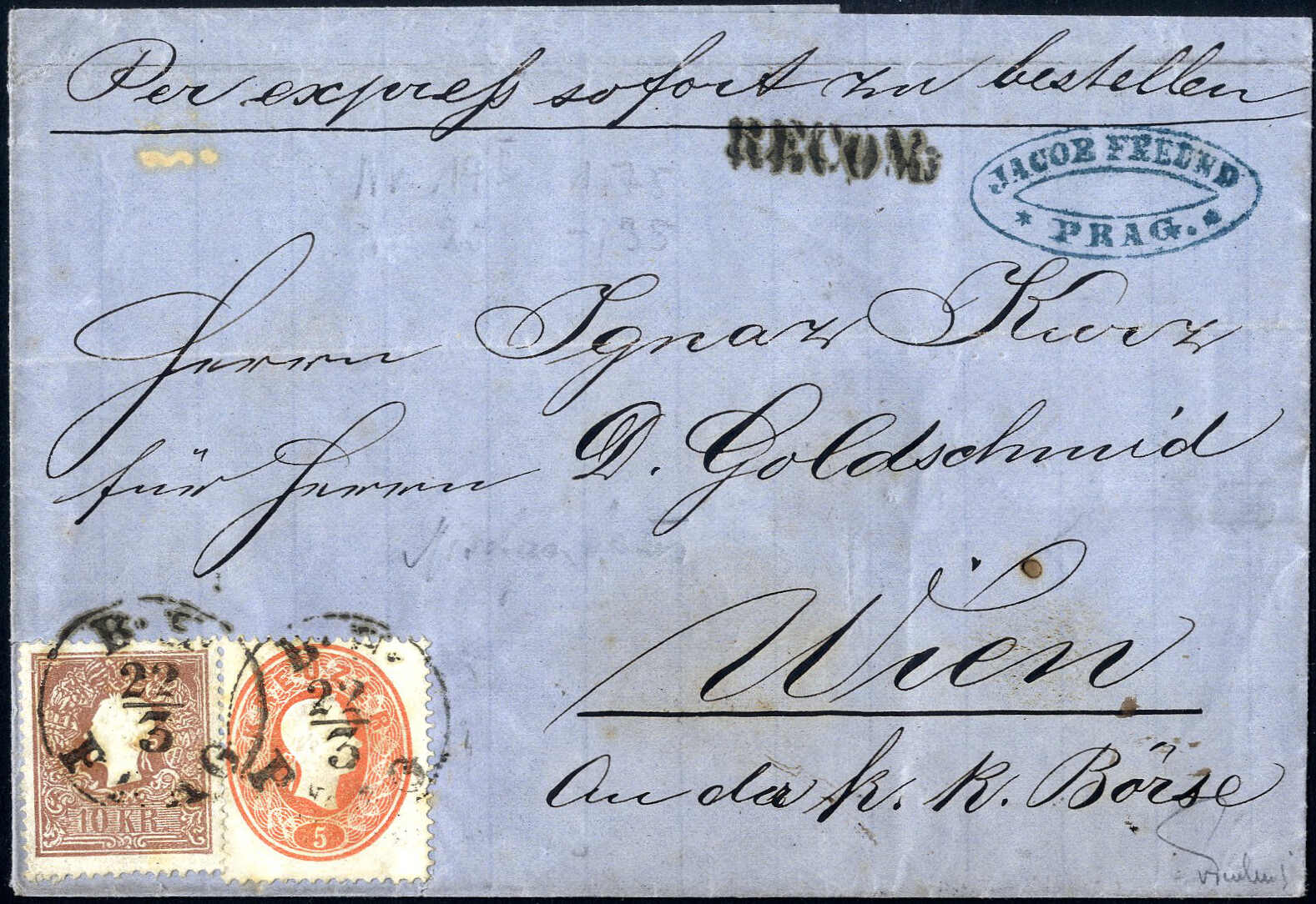 Lot 258 - europe Austria 1858 Issue -  Viennafil Auktionen 97th Public Auction Golden Heritage: Austrian Rarities & European Treasures Auction