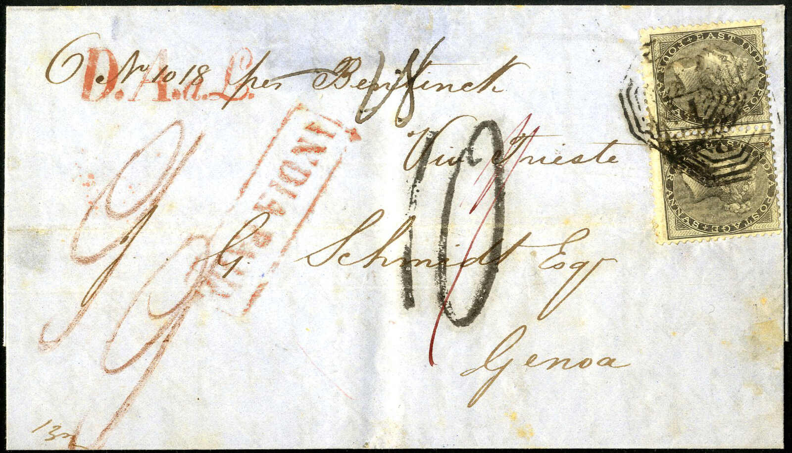Lot 853 - other countries india -  Viennafil Auktionen 97th Public Auction Golden Heritage: Austrian Rarities & European Treasures Auction