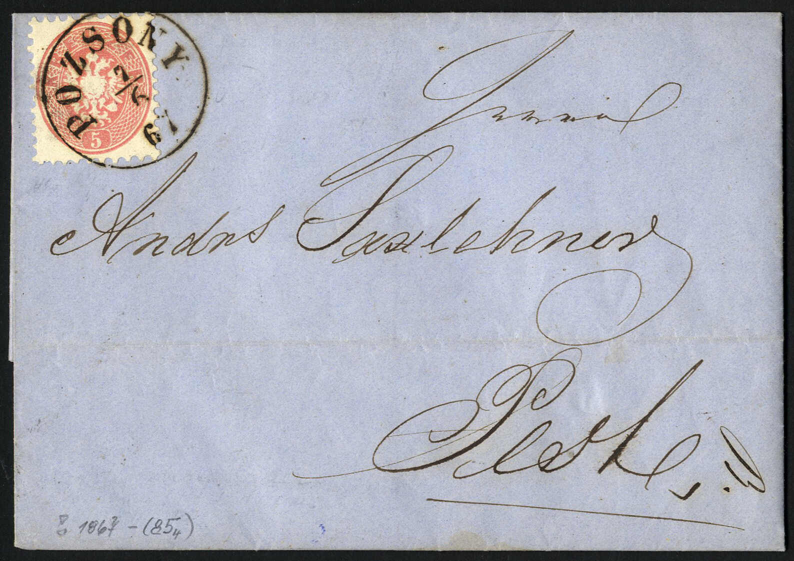 Lot 143 - europe Austria Cancellations Hungary -  Viennafil Auktionen 97th Public Auction Golden Heritage: Austrian Rarities & European Treasures Auction