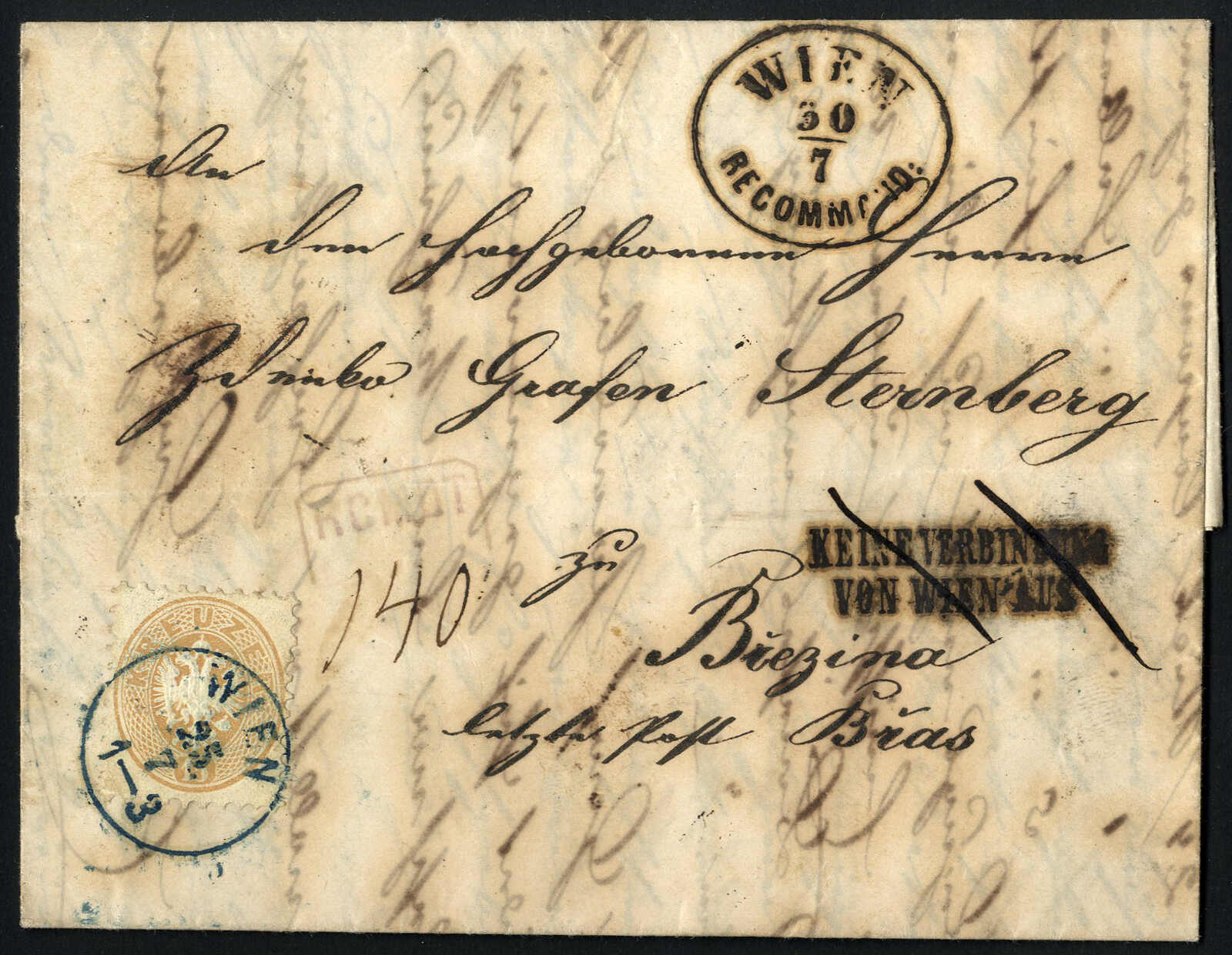 Lot 341 - europe Austria 1863/64 Issue - Viennafil Auktionen 97th Public Auction Golden Heritage: Austrian Rarities & European Treasures Auction Lot 341 - europe Austria 1863/64 Issue - Viennafil Auktionen 97th Public Auction Golden Heritage: Austrian Rarities & European Treasures Auction
