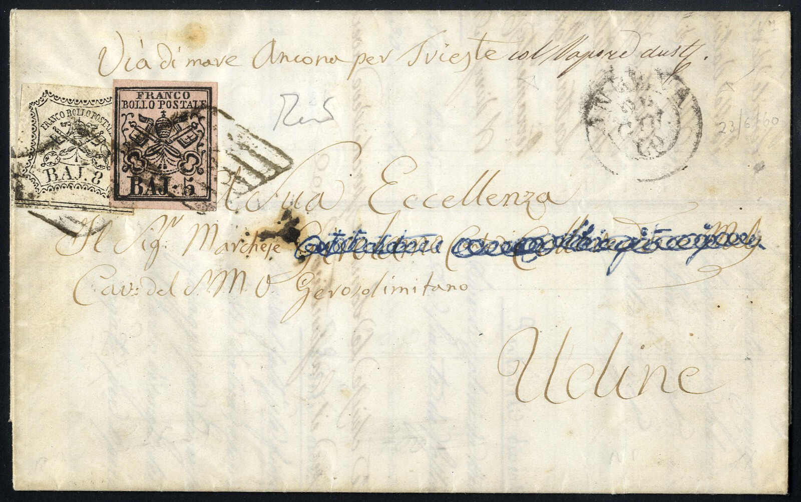 Lot 58 - europe papal states -  Viennafil Auktionen 97th Public Auction Golden Heritage: Austrian Rarities & European Treasures Auction