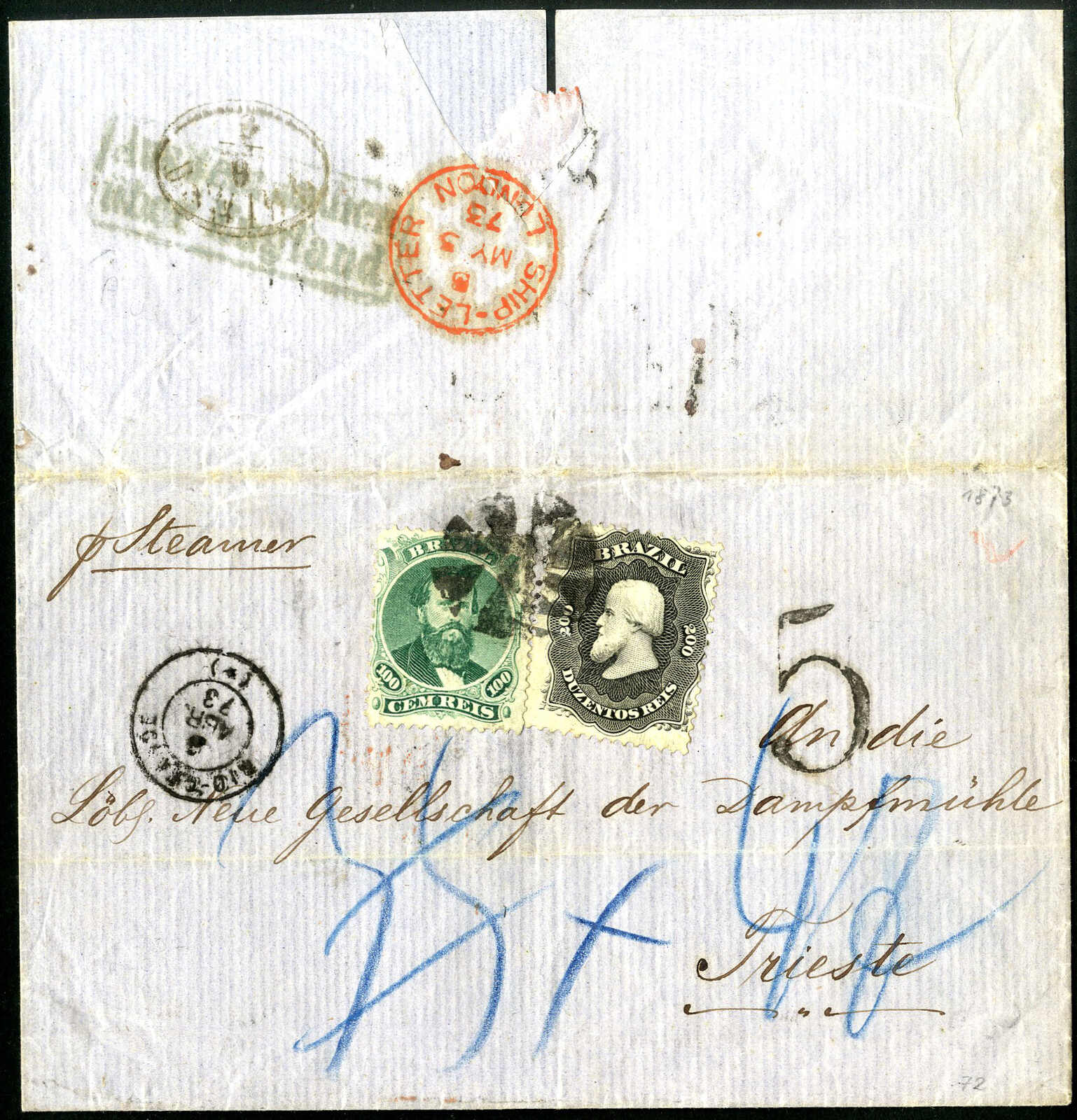 Lot 847 - other countries brazil -  Viennafil Auktionen 97th Public Auction Golden Heritage: Austrian Rarities & European Treasures Auction