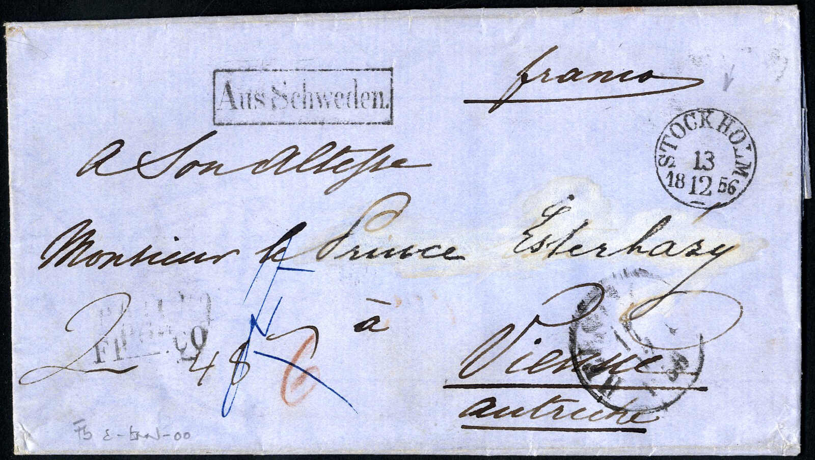 Lot 835 - europe Sweden -  Viennafil Auktionen 97th Public Auction Golden Heritage: Austrian Rarities & European Treasures Auction