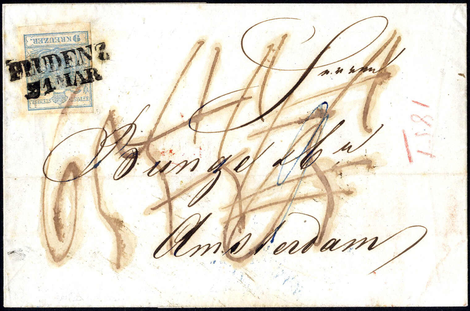 Lot 209 - europe austria issue 1850 - Viennafil Auktionen 97th Public Auction Golden Heritage: Austrian Rarities & European Treasures Auction Lot 209 - europe austria issue 1850 - Viennafil Auktionen 97th Public Auction Golden Heritage: Austrian Rarities & European Treasures Auction