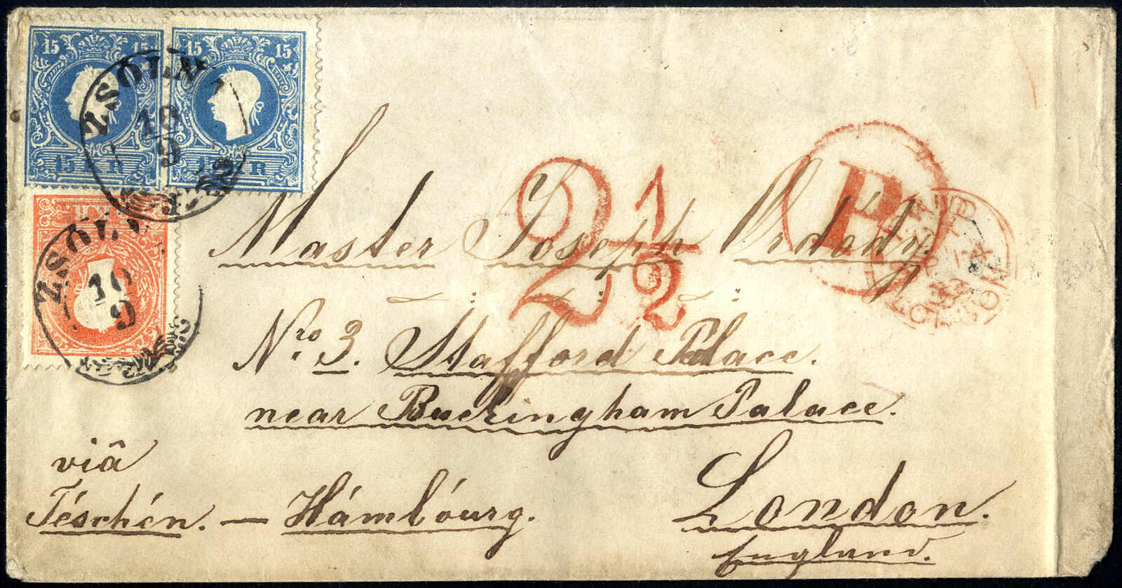 Lot 264 - europe Austria 1858 Issue -  Viennafil Auktionen 97th Public Auction Golden Heritage: Austrian Rarities & European Treasures Auction