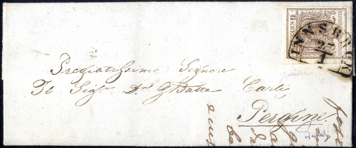 Lot 110 - europe Austria Cancellations Tyrol -  Viennafil Auktionen 97th Public Auction Golden Heritage: Austrian Rarities & European Treasures Auction