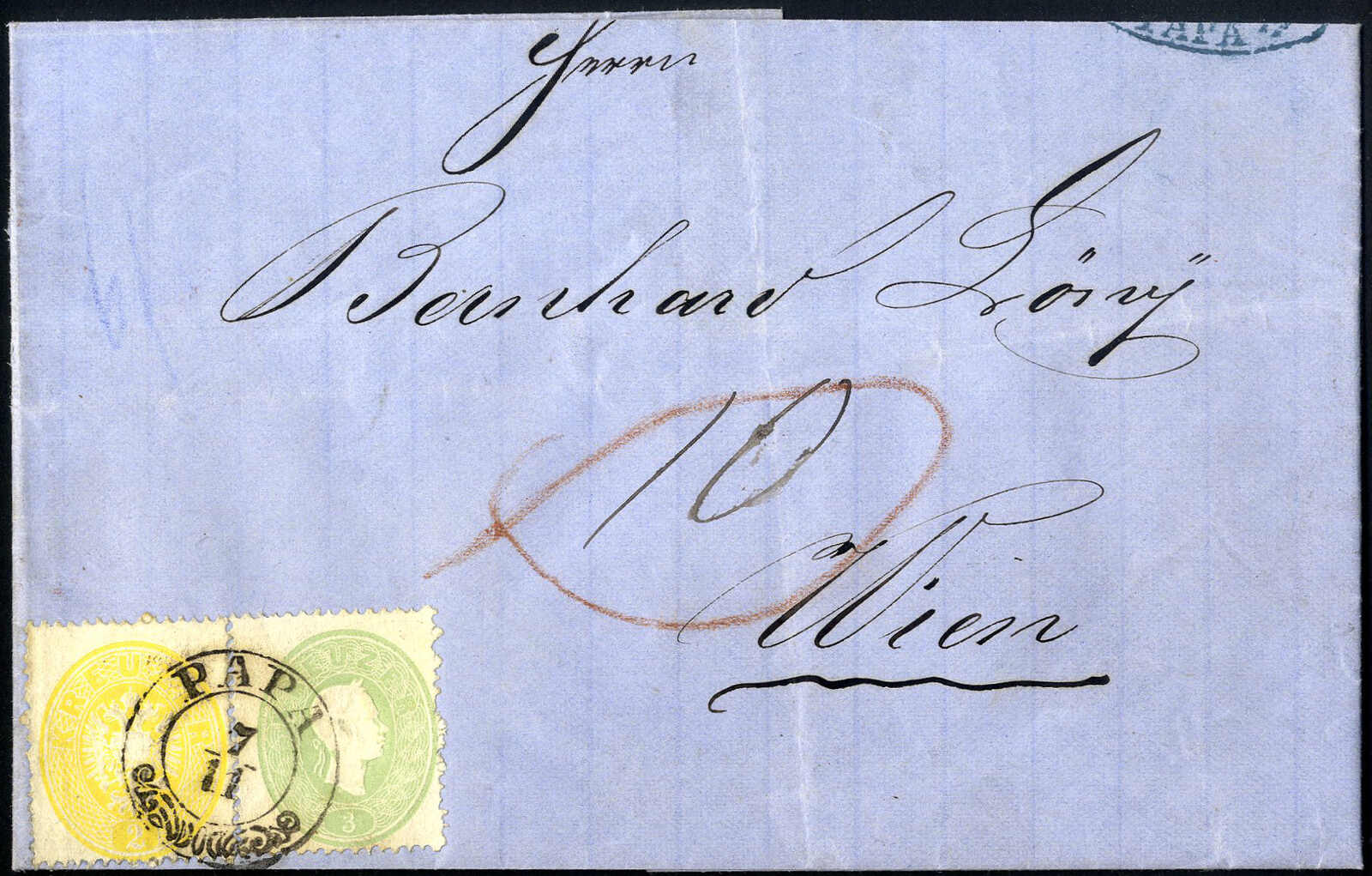 Lot 286 - europe Austria 1860 Issue -  Viennafil Auktionen 97th Public Auction Golden Heritage: Austrian Rarities & European Treasures Auction