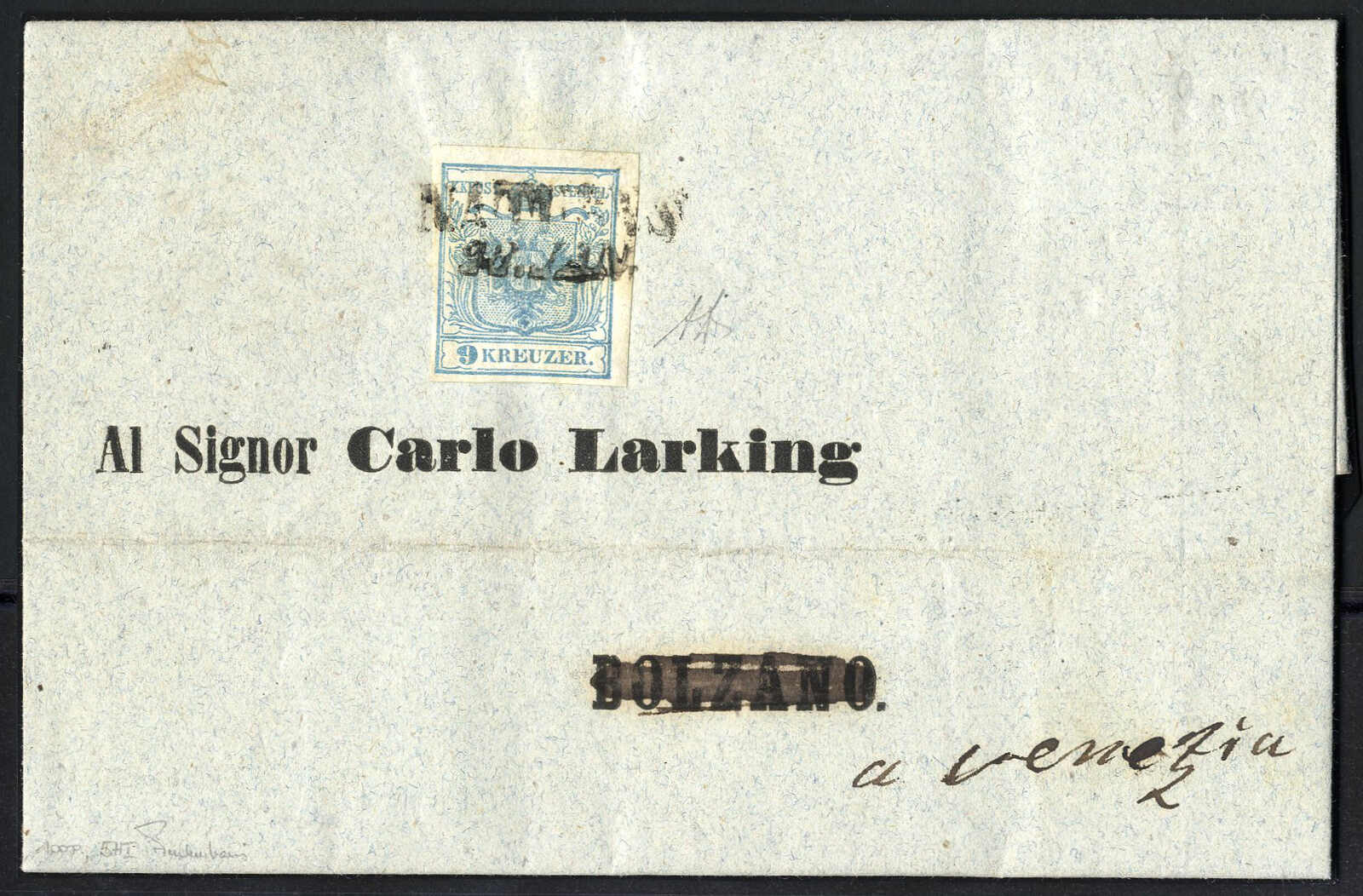 Lot 2027 - germany Austria Cancellations Alto Adige -  Viennafil Auktionen 97th Public Auction Golden Heritage: Austrian Rarities & European Treasures Auction