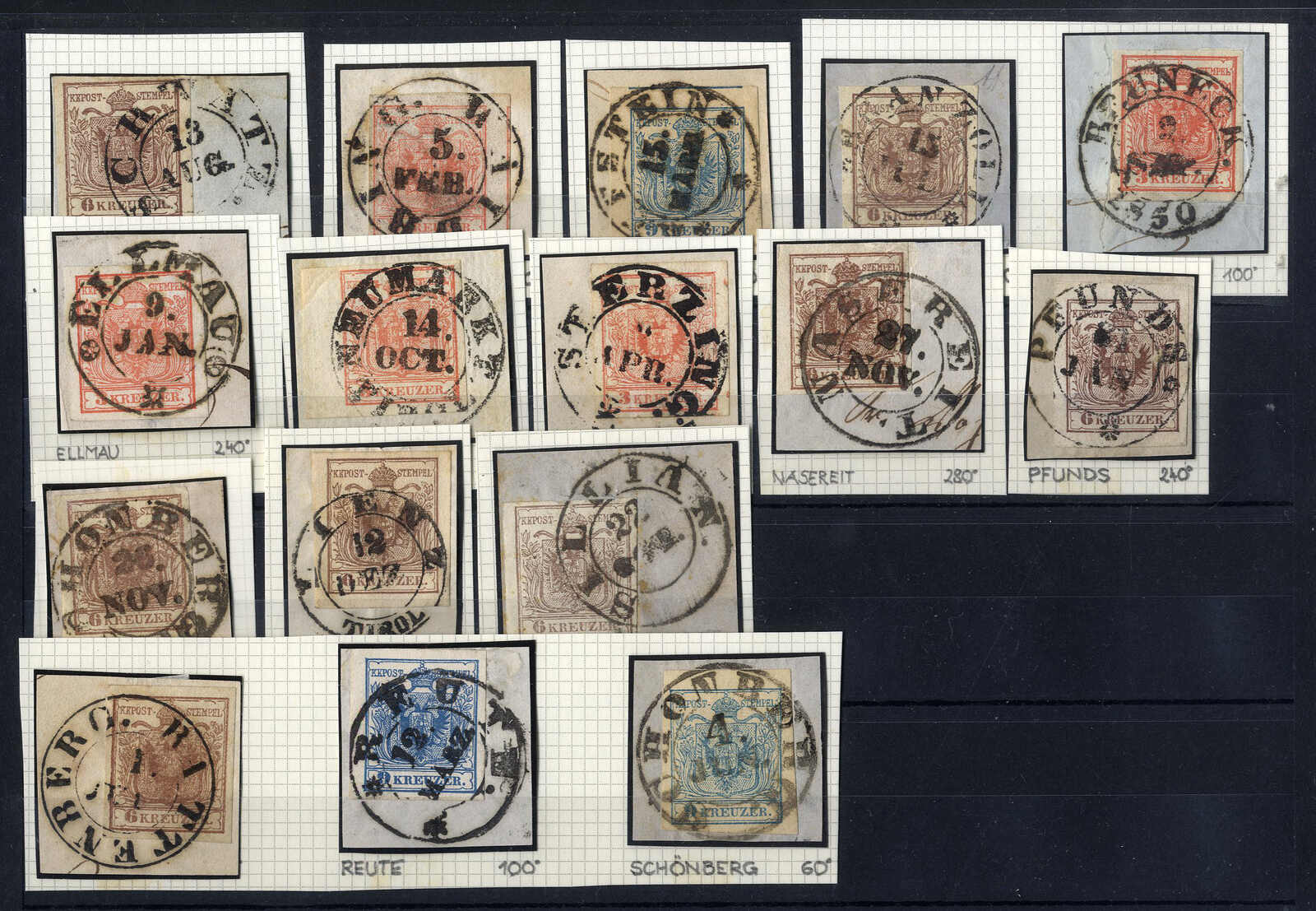 Lot 3529 - Lots and Collections collections and lots austrian areas - Viennafil Auktionen 97th Public Auction Golden Heritage: Austrian Rarities & European Treasures Auction Lot 3529 - Lots and Collections collections and lots austrian areas - Viennafil Auktionen 97th Public Auction Golden Heritage: Austrian Rarities & European Treasures Auction