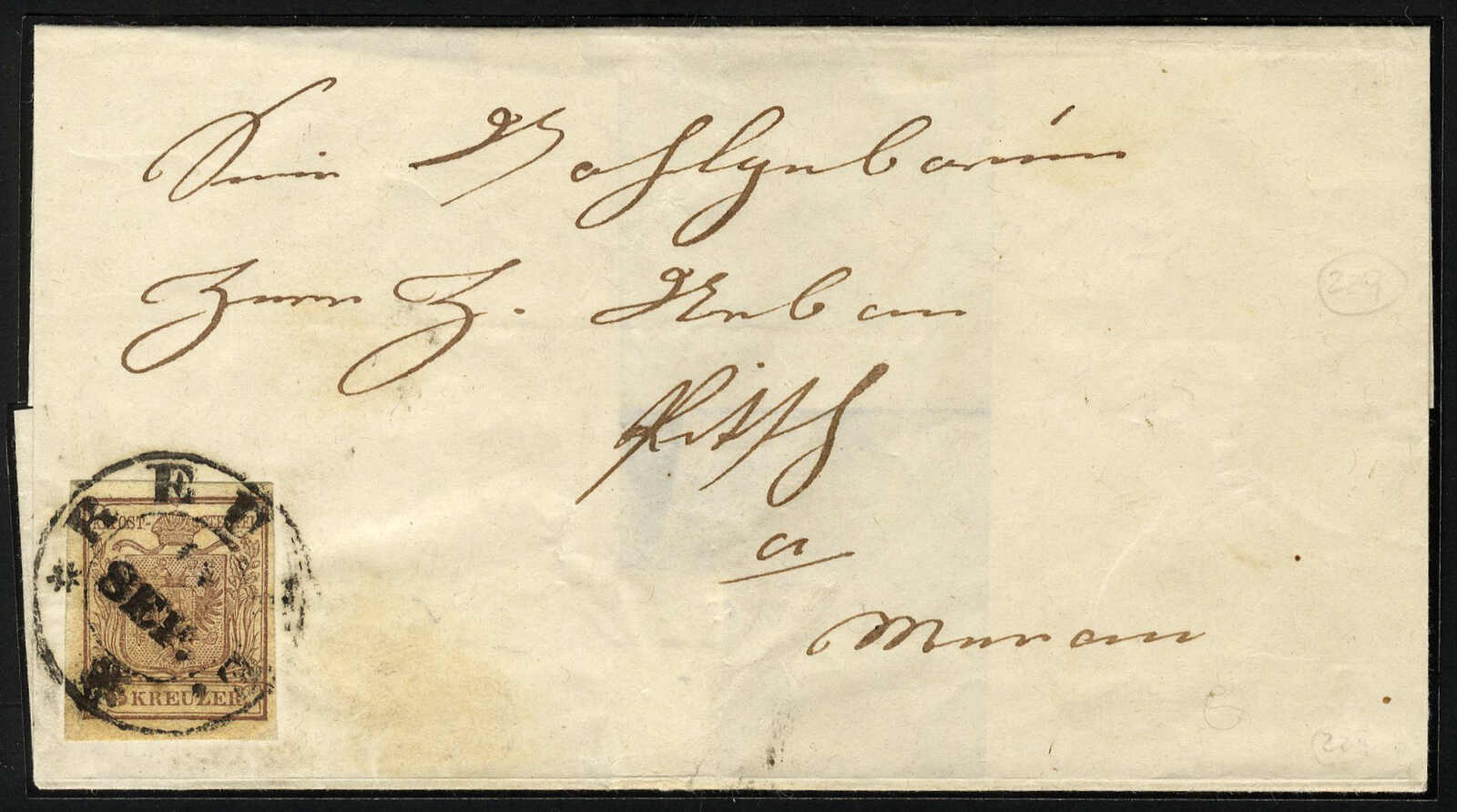 Lot 1966 - europe Austria Cancellations Tyrol -  Viennafil Auktionen 97th Public Auction Golden Heritage: Austrian Rarities & European Treasures Auction