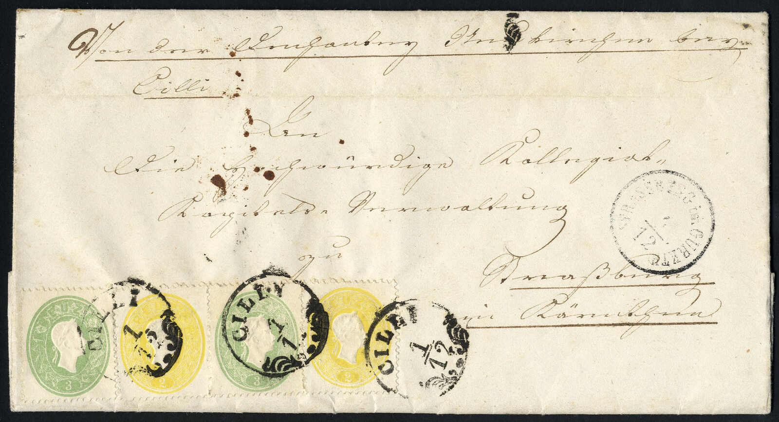 Lot 1928 - europe Austria Cancellations Styria - Viennafil Auktionen 97th Public Auction Golden Heritage: Austrian Rarities & European Treasures Auction Lot 1928 - europe Austria Cancellations Styria - Viennafil Auktionen 97th Public Auction Golden Heritage: Austrian Rarities & European Treasures Auction