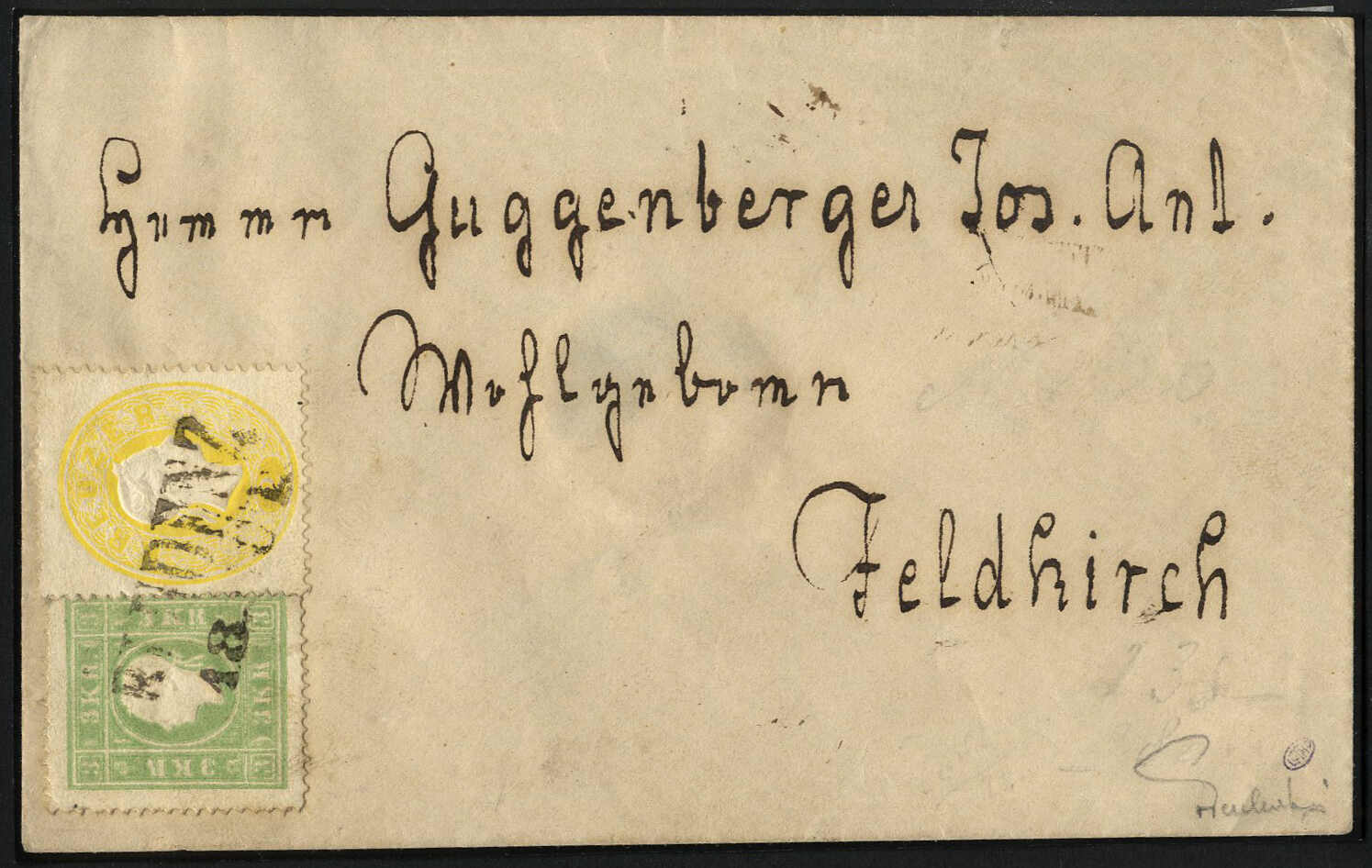 Lot 2058 - europe Austria Cancellations Vorarlberg - Viennafil Auktionen 97th Public Auction Golden Heritage: Austrian Rarities & European Treasures Auction Lot 2058 - europe Austria Cancellations Vorarlberg - Viennafil Auktionen 97th Public Auction Golden Heritage: Austrian Rarities & European Treasures Auction