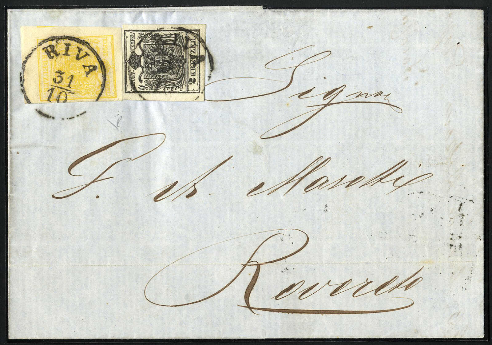 Lot 2036 - germany Austria Cancellations Alto Adige -  Viennafil Auktionen 97th Public Auction Golden Heritage: Austrian Rarities & European Treasures Auction