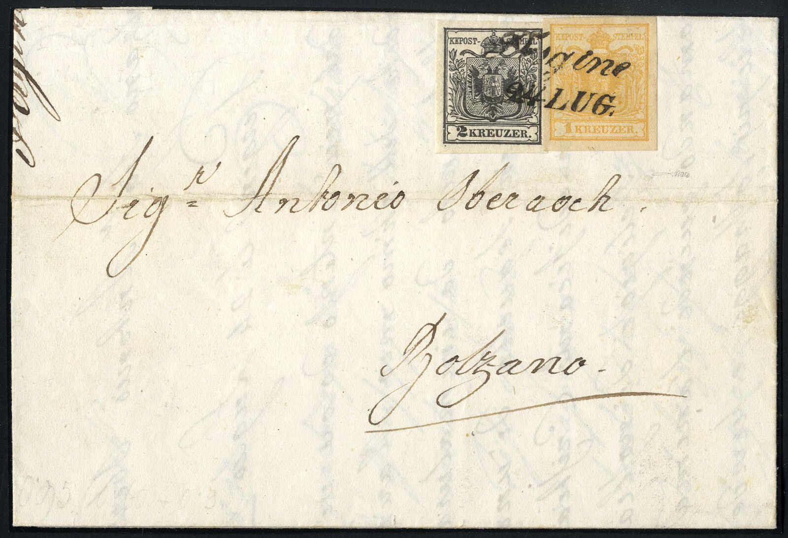 Lot 2030 - germany Austria Cancellations Alto Adige -  Viennafil Auktionen 97th Public Auction Golden Heritage: Austrian Rarities & European Treasures Auction