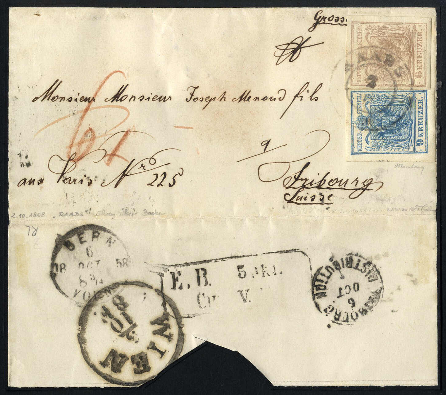 Lot 1889 - europe Austria Cancellations Lower Austria - Viennafil Auktionen 97th Public Auction Golden Heritage: Austrian Rarities & European Treasures Auction Lot 1889 - europe Austria Cancellations Lower Austria - Viennafil Auktionen 97th Public Auction Golden Heritage: Austrian Rarities & European Treasures Auction