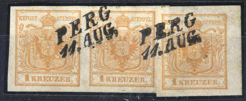 Lot 2153 - europe austria issue 1850 -  Viennafil Auktionen 97th Public Auction Golden Heritage: Austrian Rarities & European Treasures Auction