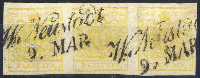 Lot 2148 - europe austria issue 1850 -  Viennafil Auktionen 97th Public Auction Golden Heritage: Austrian Rarities & European Treasures Auction