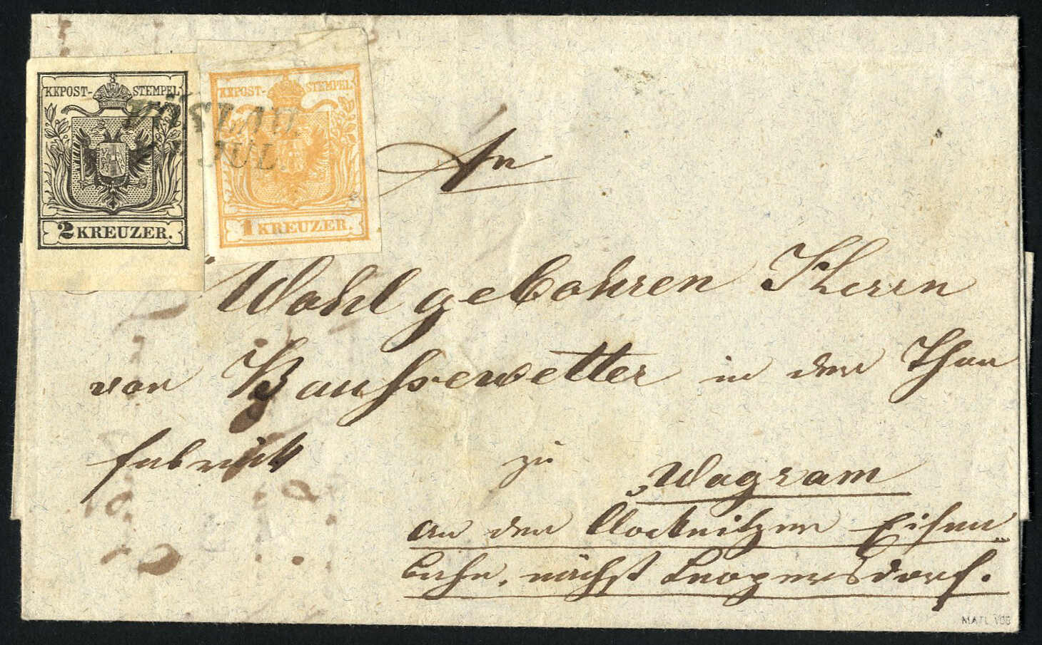 Lot 2147 - europe austria issue 1850 -  Viennafil Auktionen 97th Public Auction Golden Heritage: Austrian Rarities & European Treasures Auction