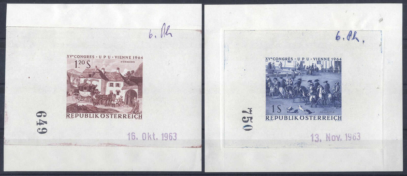 Lot 2606 - europe Austria 2nd. Republic - Viennafil Auktionen 97th Public Auction Golden Heritage: Austrian Rarities & European Treasures Auction Lot 2606 - europe Austria 2nd. Republic - Viennafil Auktionen 97th Public Auction Golden Heritage: Austrian Rarities & European Treasures Auction