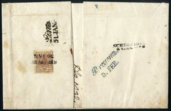 Solenau 30.1., RL-R 100 P. auf eingeschriebenem Brief nach Feldkirch ...