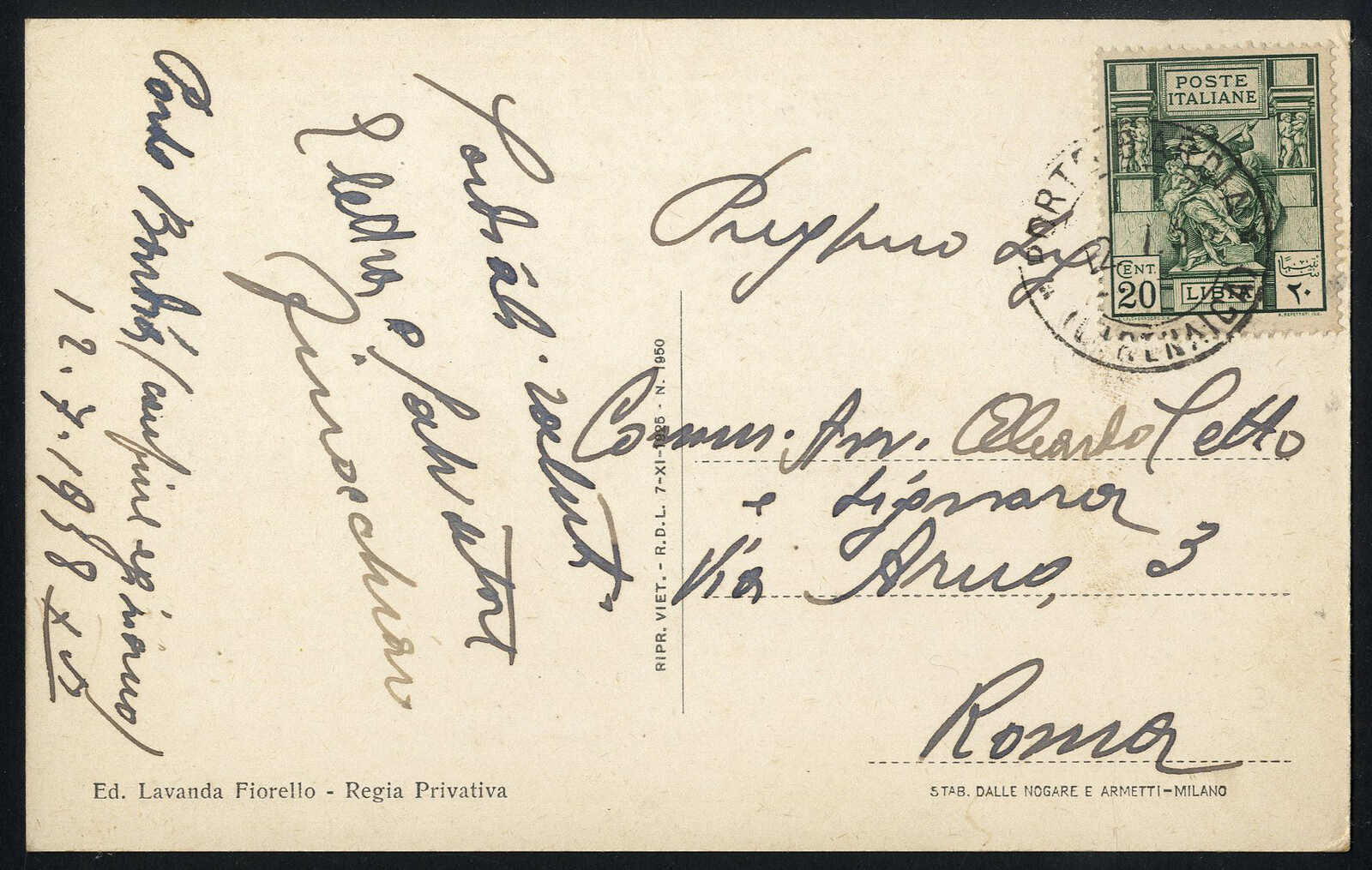 Lot 1601 - other countries italian libya - Viennafil Auktionen 97th Public Auction Golden Heritage: Austrian Rarities & European Treasures Auction Lot 1601 - other countries italian libya - Viennafil Auktionen 97th Public Auction Golden Heritage: Austrian Rarities & European Treasures Auction