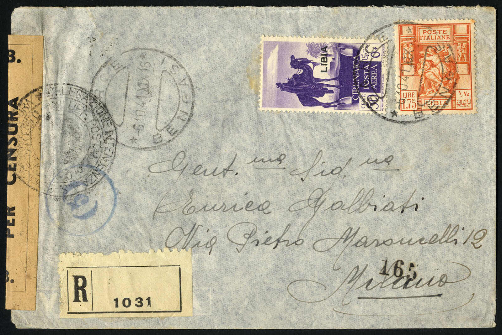 Lot 1610 - other countries italian libya - Viennafil Auktionen 97th Public Auction Golden Heritage: Austrian Rarities & European Treasures Auction Lot 1610 - other countries italian libya - Viennafil Auktionen 97th Public Auction Golden Heritage: Austrian Rarities & European Treasures Auction