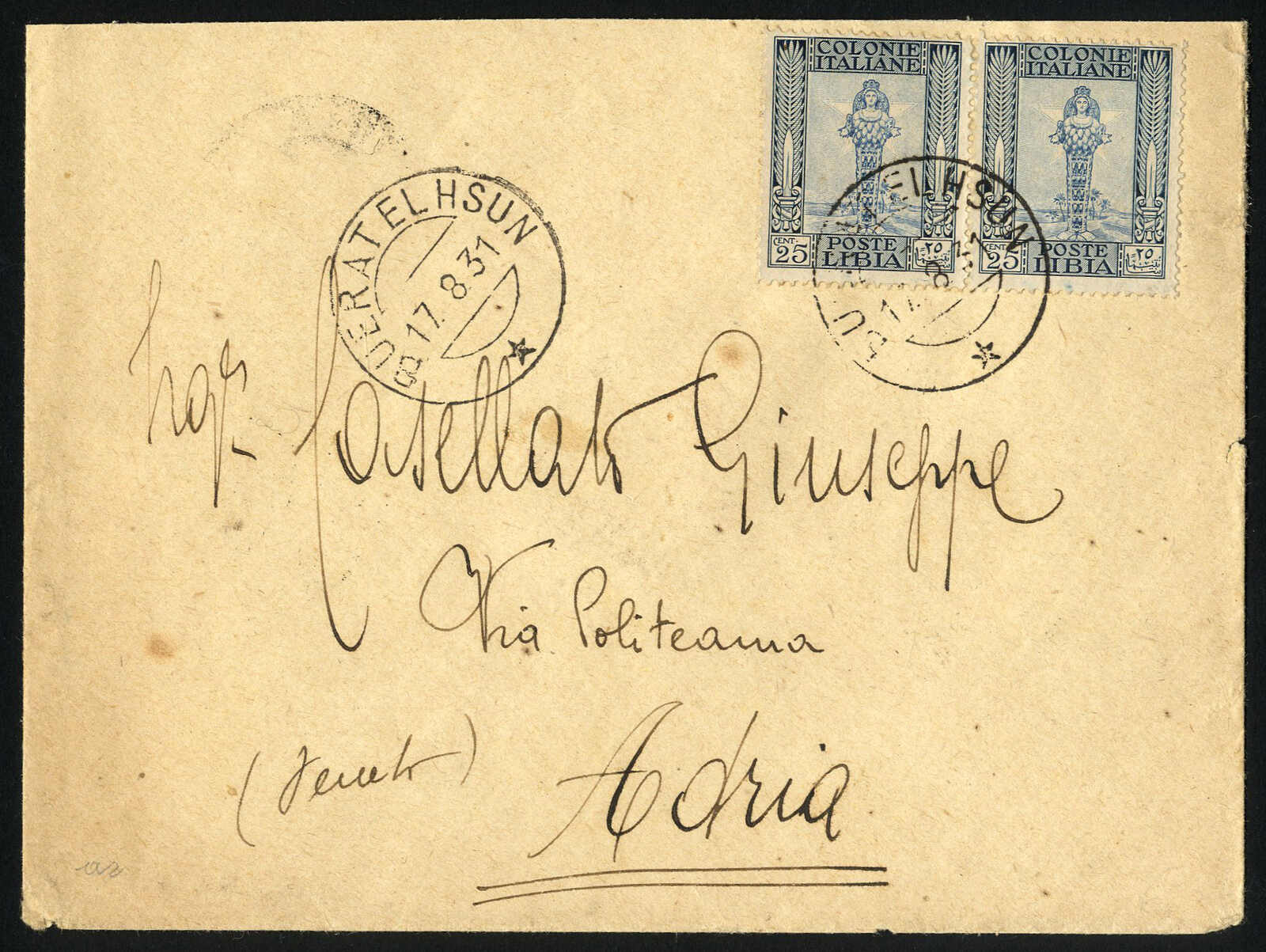 Lot 1612 - other countries italian libya - Viennafil Auktionen 97th Public Auction Golden Heritage: Austrian Rarities & European Treasures Auction Lot 1612 - other countries italian libya - Viennafil Auktionen 97th Public Auction Golden Heritage: Austrian Rarities & European Treasures Auction