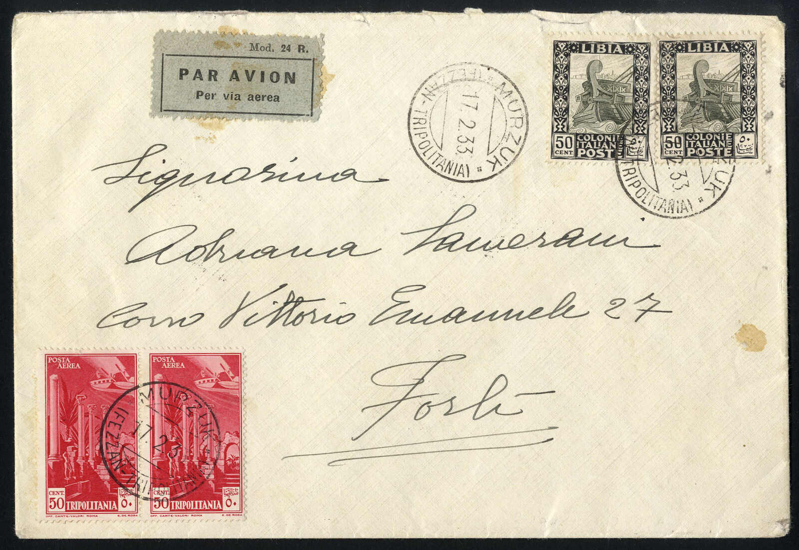 Lot 1618 - other countries italian libya - Viennafil Auktionen 97th Public Auction Golden Heritage: Austrian Rarities & European Treasures Auction Lot 1618 - other countries italian libya - Viennafil Auktionen 97th Public Auction Golden Heritage: Austrian Rarities & European Treasures Auction