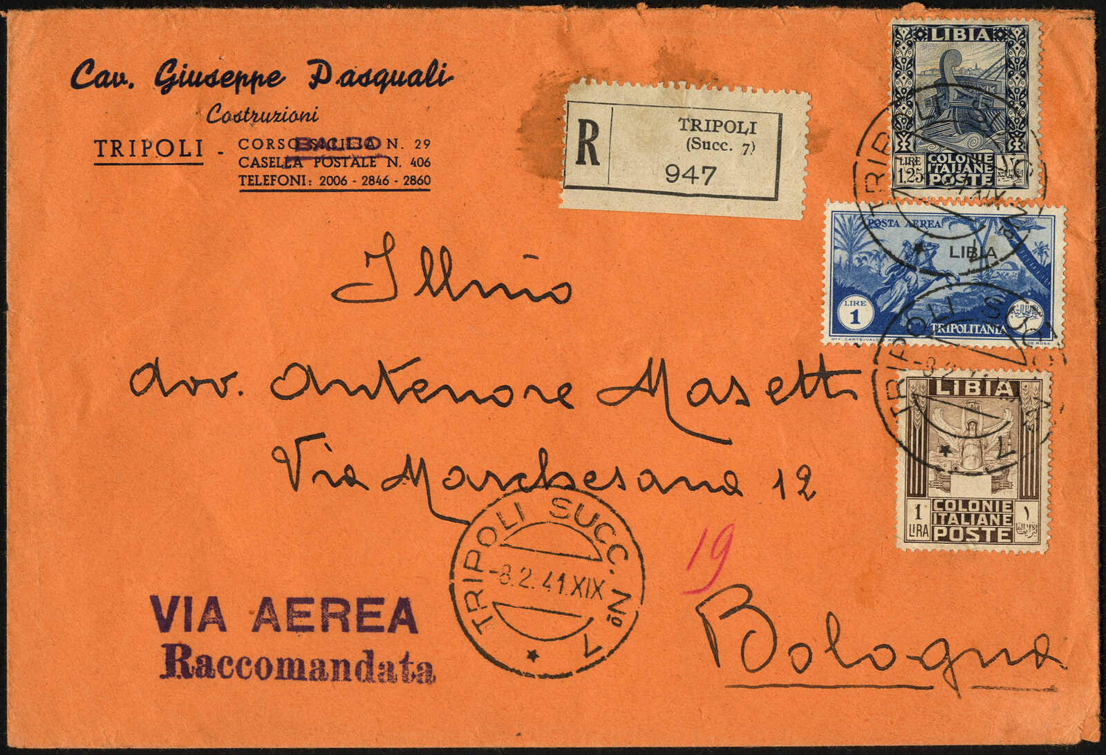 Lot 1650 - other countries italian libya - Viennafil Auktionen 97th Public Auction Golden Heritage: Austrian Rarities & European Treasures Auction Lot 1650 - other countries italian libya - Viennafil Auktionen 97th Public Auction Golden Heritage: Austrian Rarities & European Treasures Auction