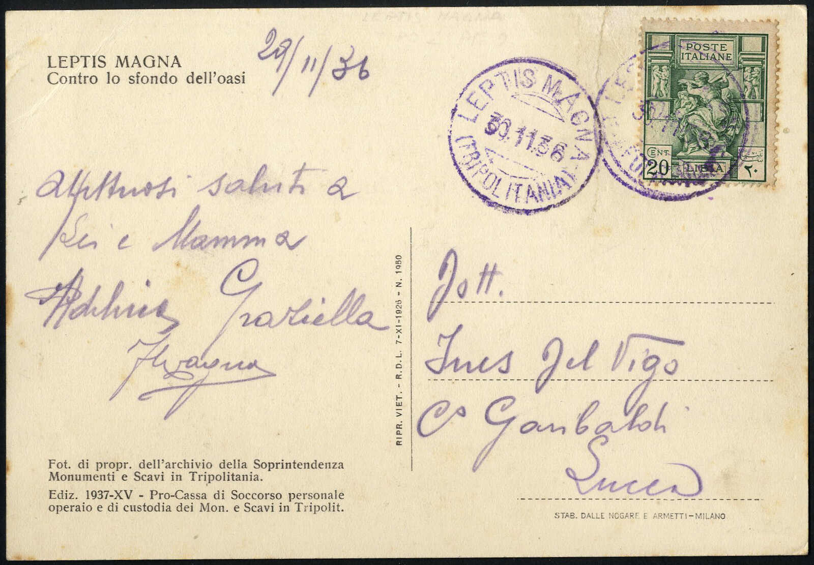 Lot 1626 - other countries italian libya - Viennafil Auktionen 97th Public Auction Golden Heritage: Austrian Rarities & European Treasures Auction Lot 1626 - other countries italian libya - Viennafil Auktionen 97th Public Auction Golden Heritage: Austrian Rarities & European Treasures Auction
